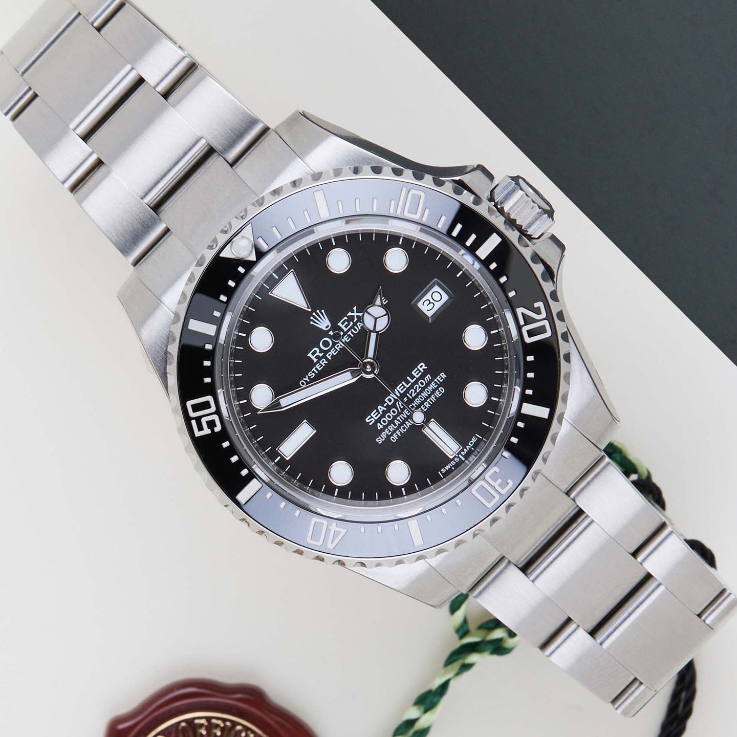 Rolex Sea-Dweller 4000 116600 (2015) - Black dial 40 mm Steel case (1/8)