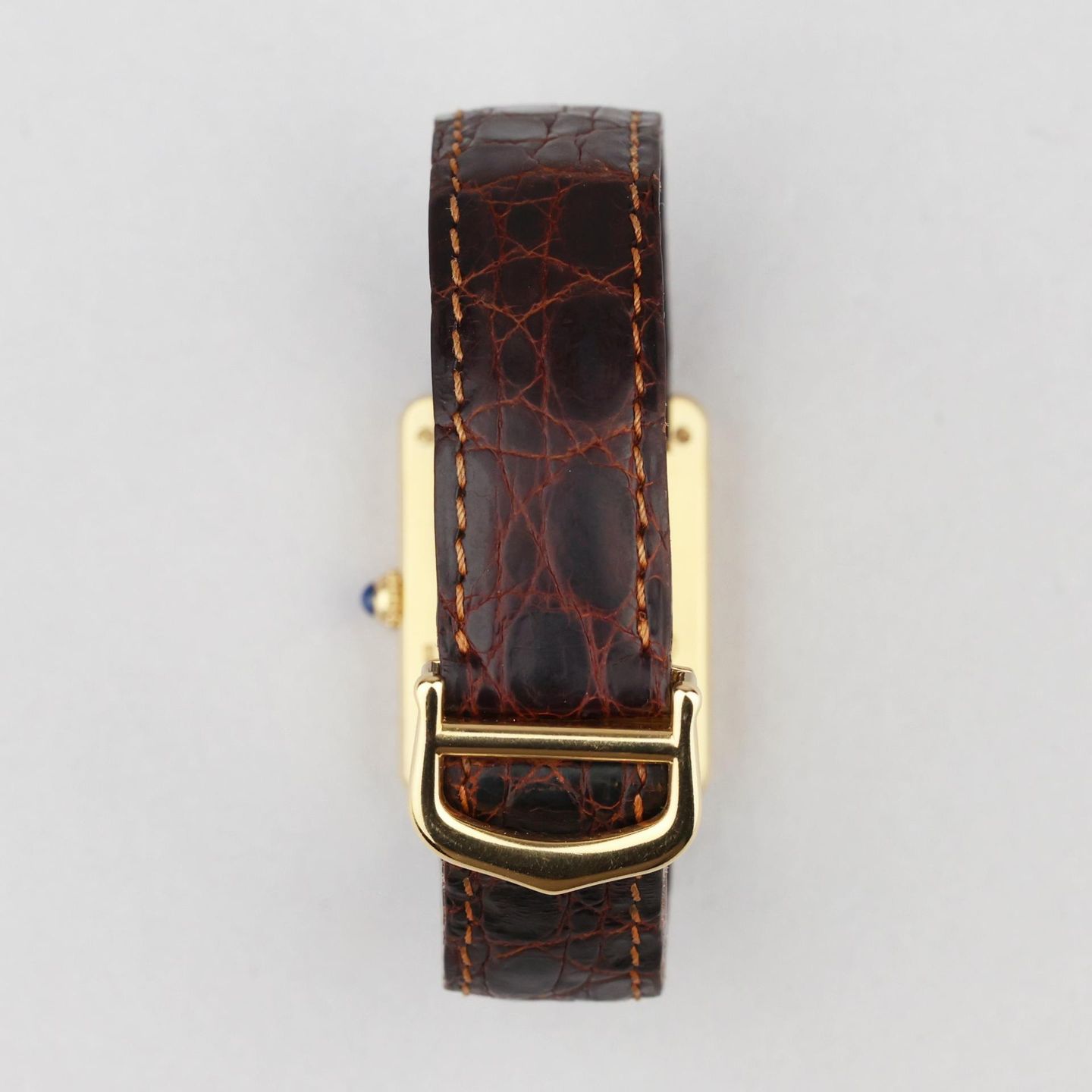 Cartier Tank 1615 (1997) - 23 mm Silver case (7/8)