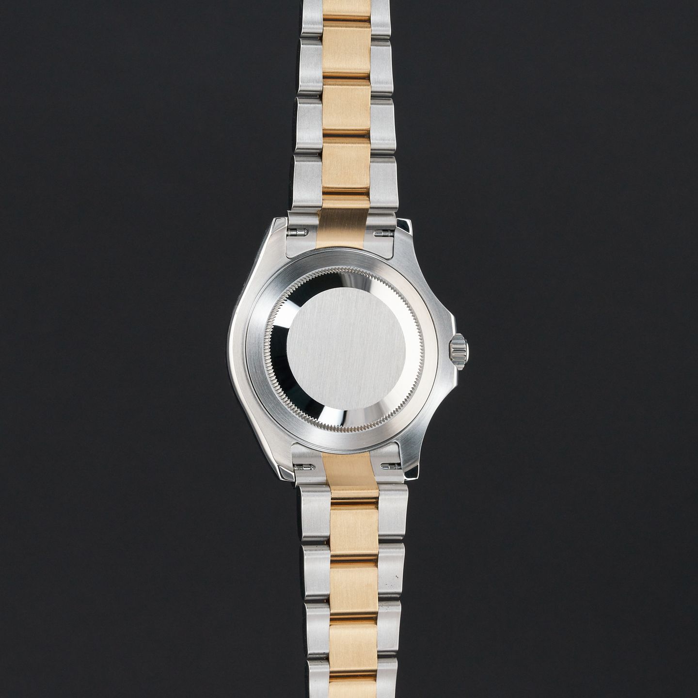 Rolex Yacht-Master 40 16623 (2011) - Champagne dial 40 mm Gold/Steel case (7/8)