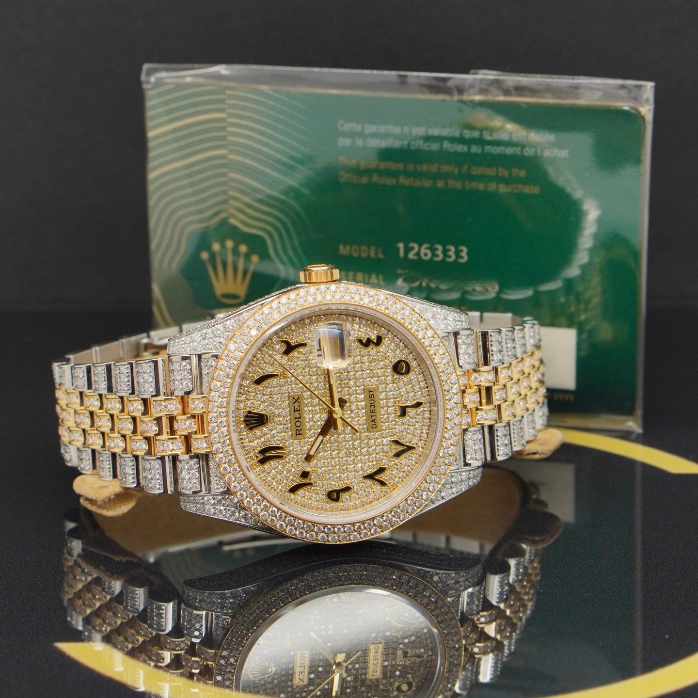 Rolex Datejust 41 126333 (2022) - Diamond dial 41 mm Gold/Steel case (5/7)