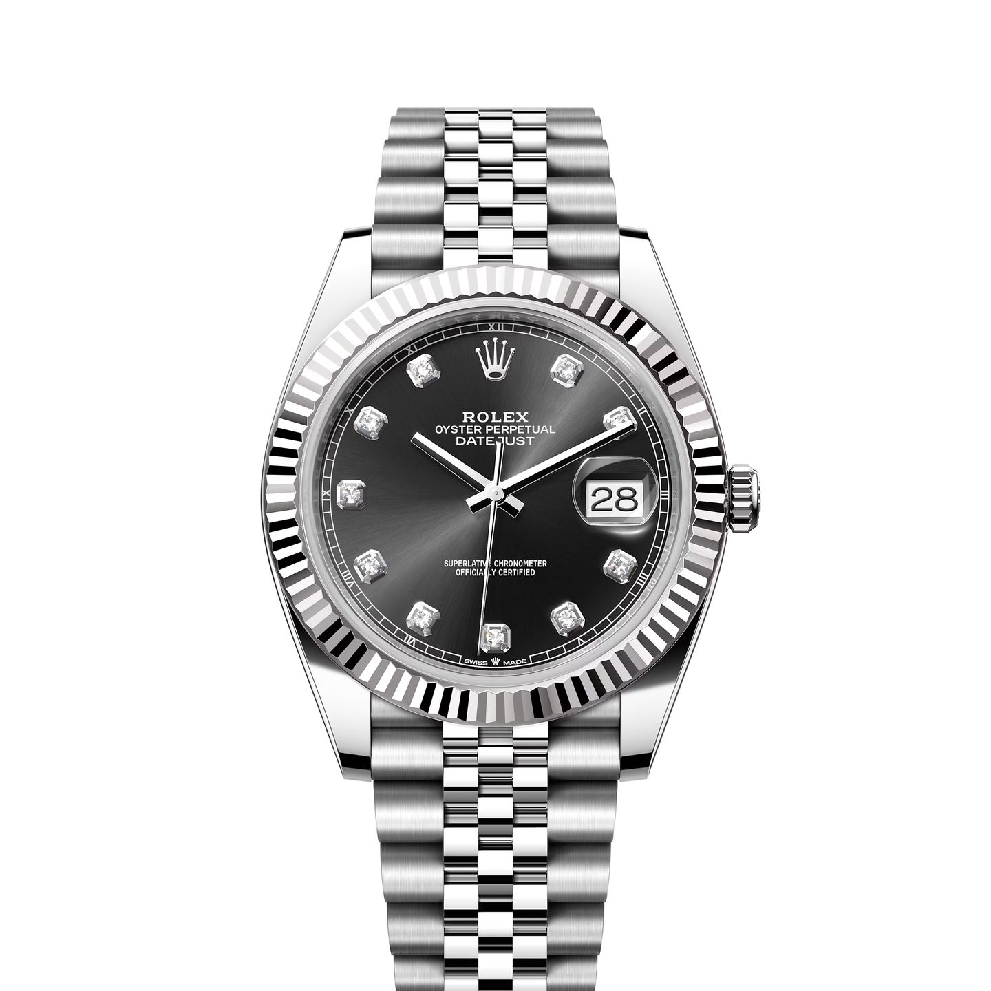 Rolex Datejust 41 126334 (2024) - Black dial 41 mm Steel case (1/8)