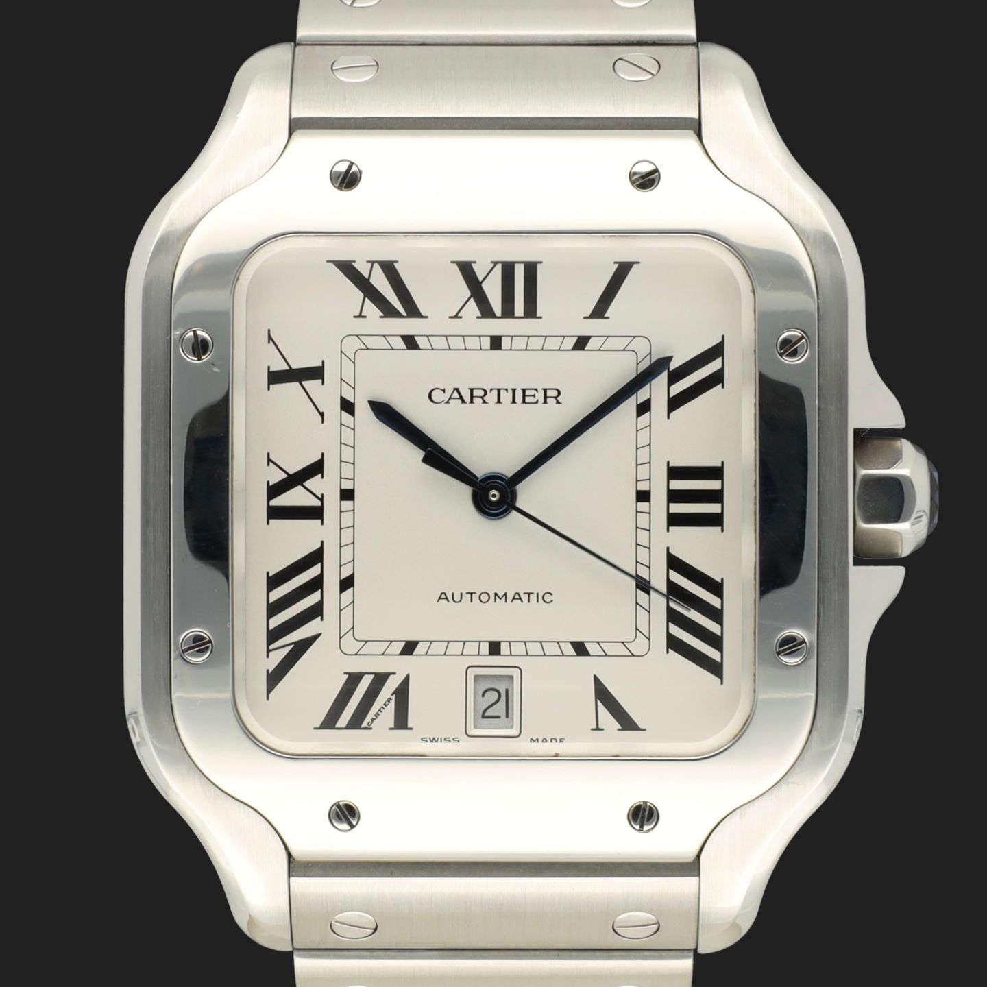 Cartier Santos WSSA0018 (Onbekend (willekeurig serienummer)) - 40mm Staal (3/8)