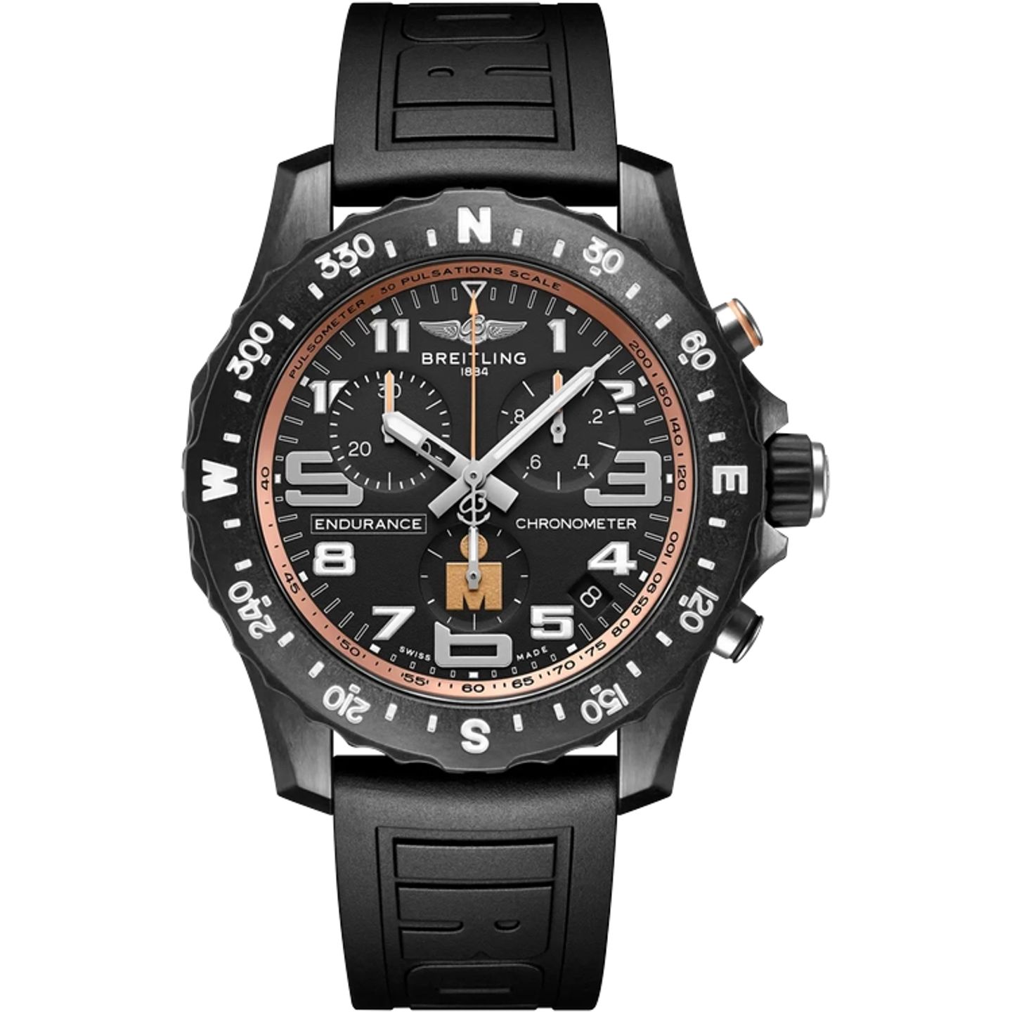 Breitling Endurance Pro X823101B1B1S1 (2026) - Black dial 44 mm Plastic case (1/1)