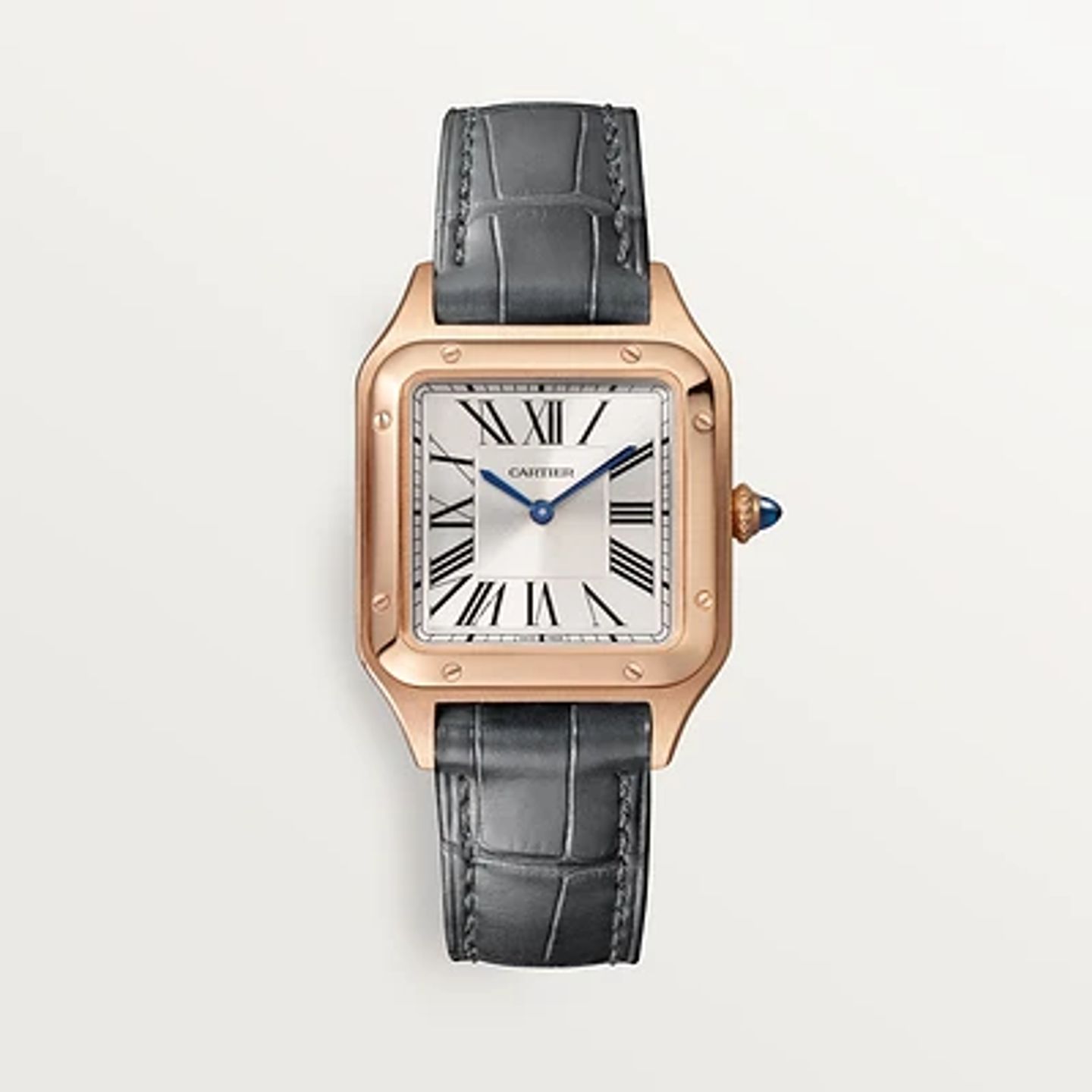 Cartier Santos Dumont WGSA0022 (2025) - Silver dial 38 mm Rose Gold case (1/1)