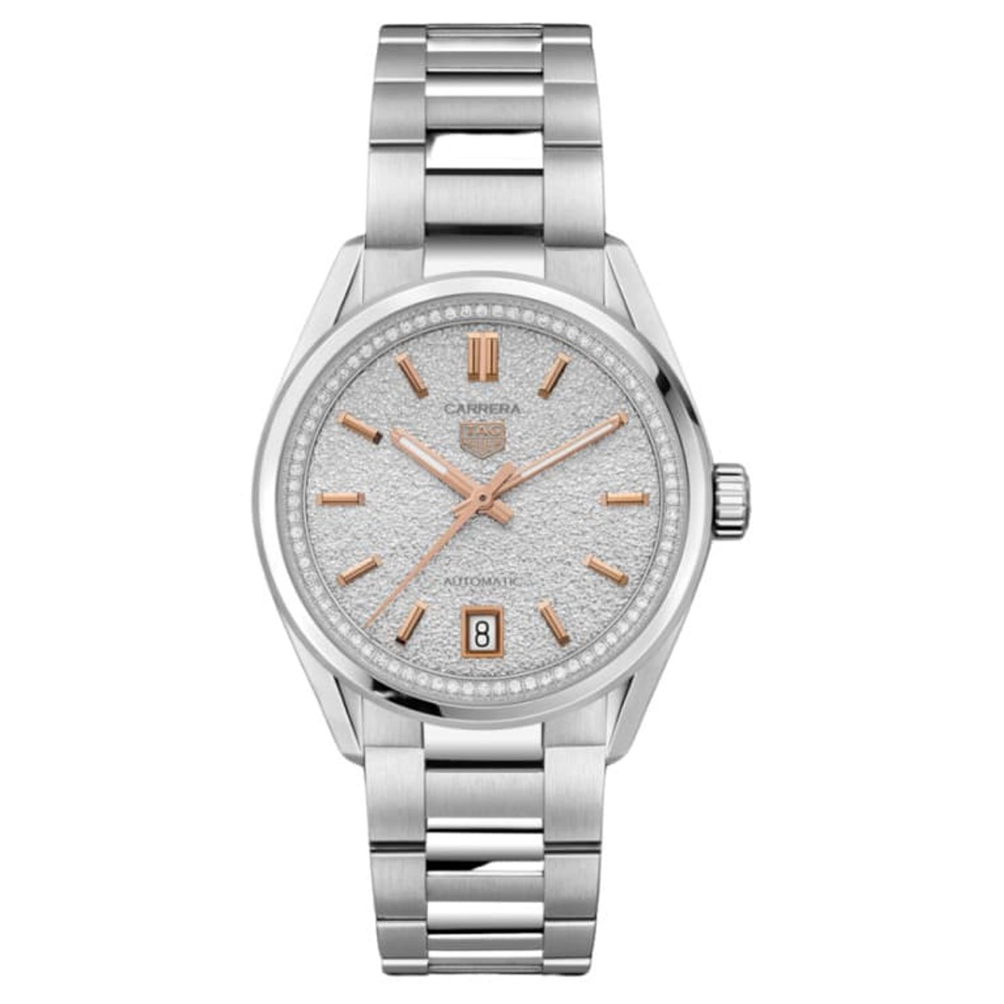 TAG Heuer Carrera Calibre 7 WBN231B.BA0001 (2023) - Zilver wijzerplaat 36mm Staal (1/1)