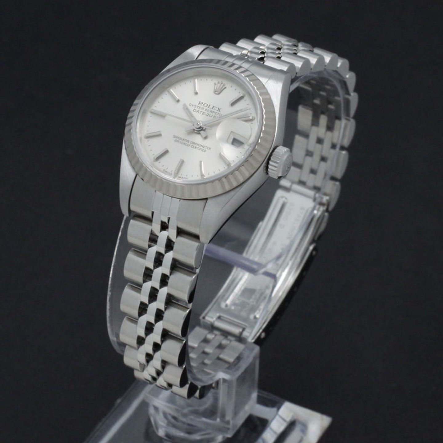 Rolex Lady-Datejust 79174 (2000) - Silver dial 26 mm Steel case (5/7)