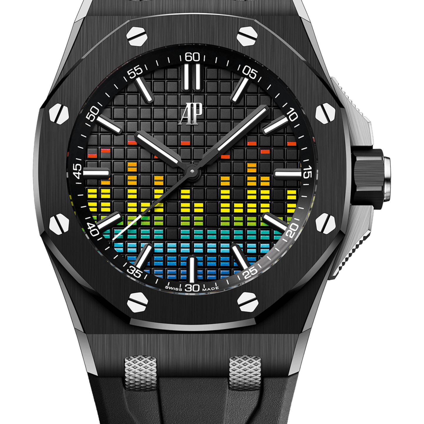 Audemars Piguet Royal Oak Offshore 15600CE.OO.A002CA.01 (2025) - Black dial 43 mm Ceramic case (1/1)