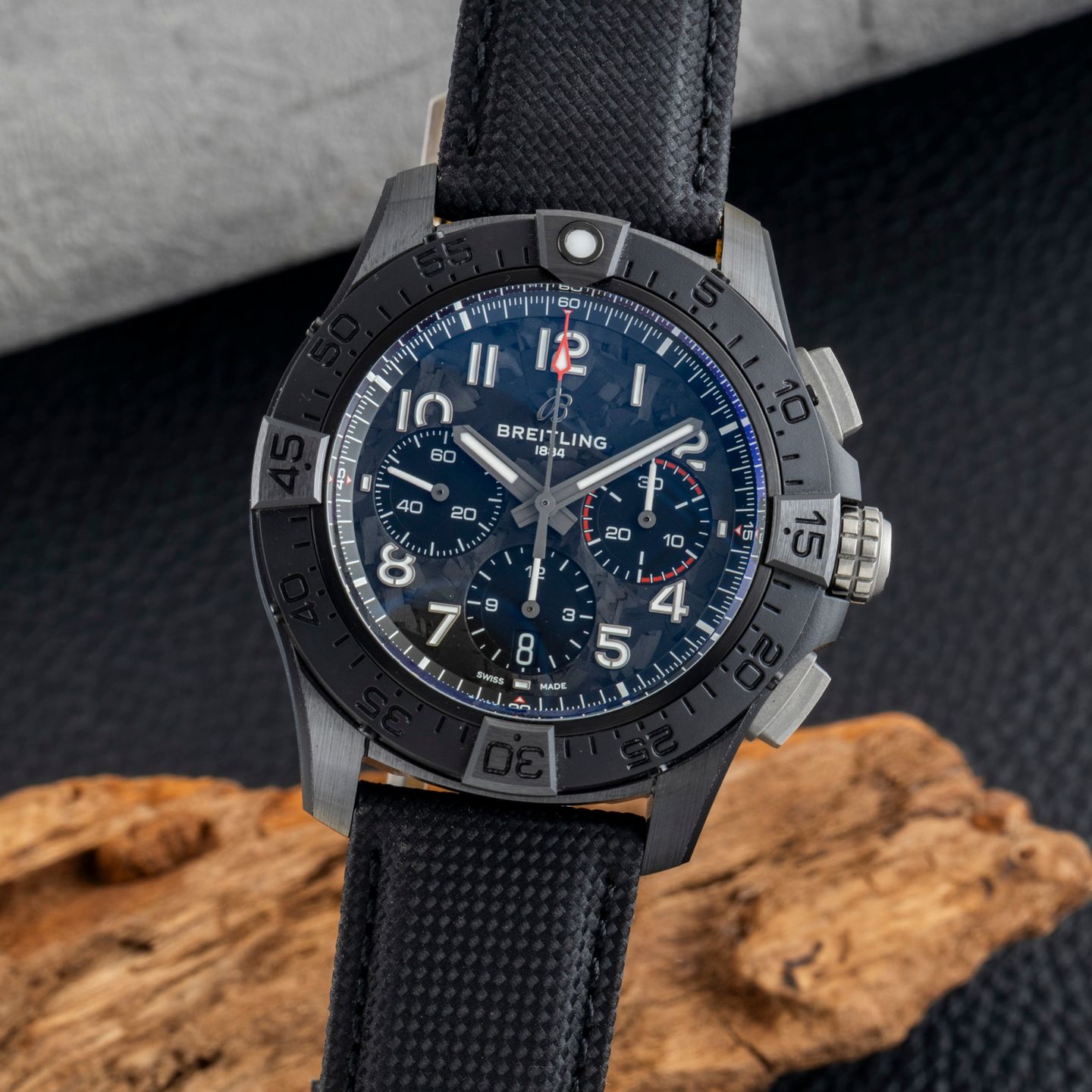 Breitling Avenger SB01471A1B1X1 (Onbekend (willekeurig serienummer)) - Grijs wijzerplaat 44mm Keramiek (3/8)