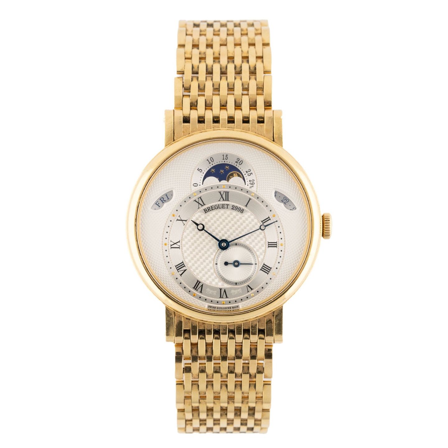 Breguet Classique 7337BA/1E/AV0 (2012) - Silver dial 40 mm Yellow Gold case (1/6)