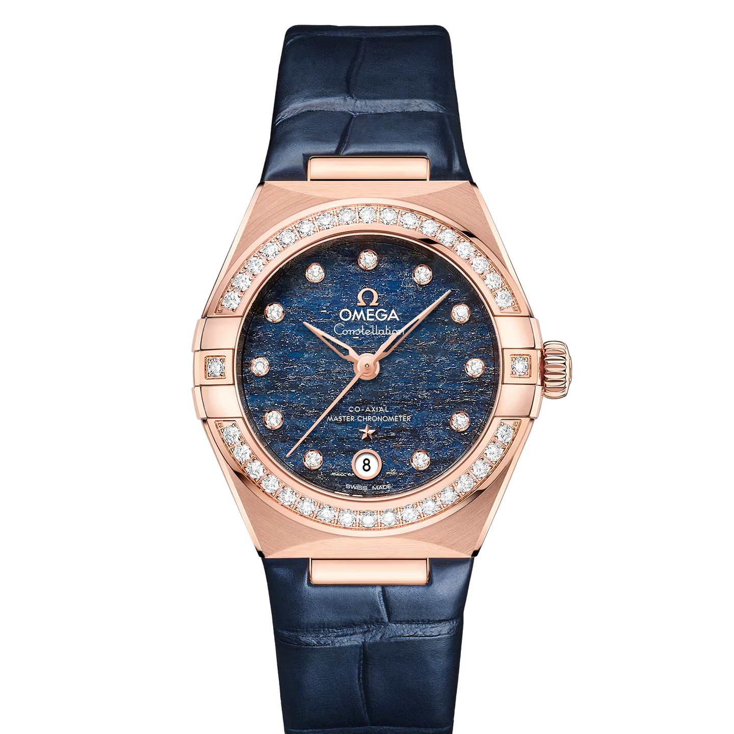 Omega Constellation 131.58.29.20.99.006 (2024) - Blauw wijzerplaat 29mm Roségoud (1/1)