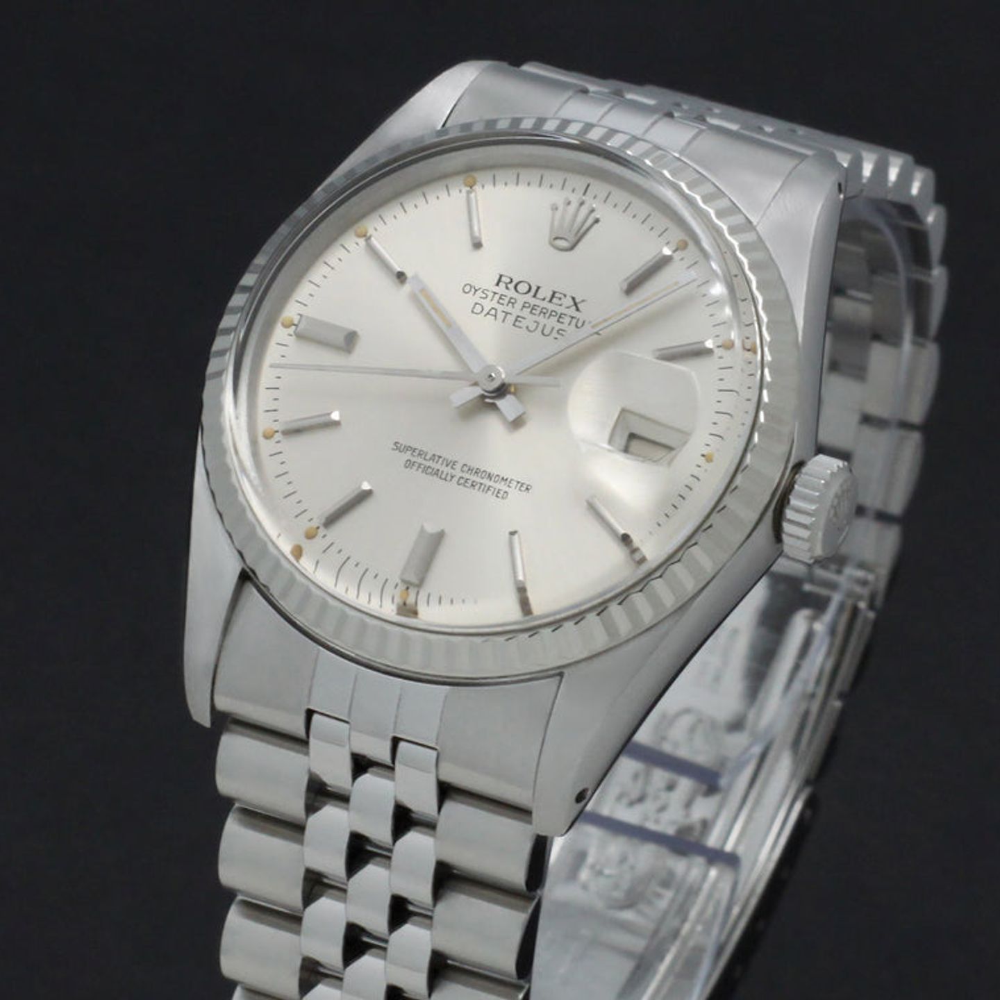 Rolex Datejust 36 16014 (1981) - Silver dial 36 mm Steel case (7/7)