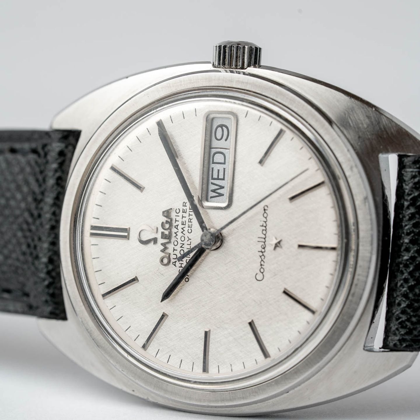 Omega Constellation Day-Date 168.019 (1960) - Silver dial 35 mm Steel case (3/8)