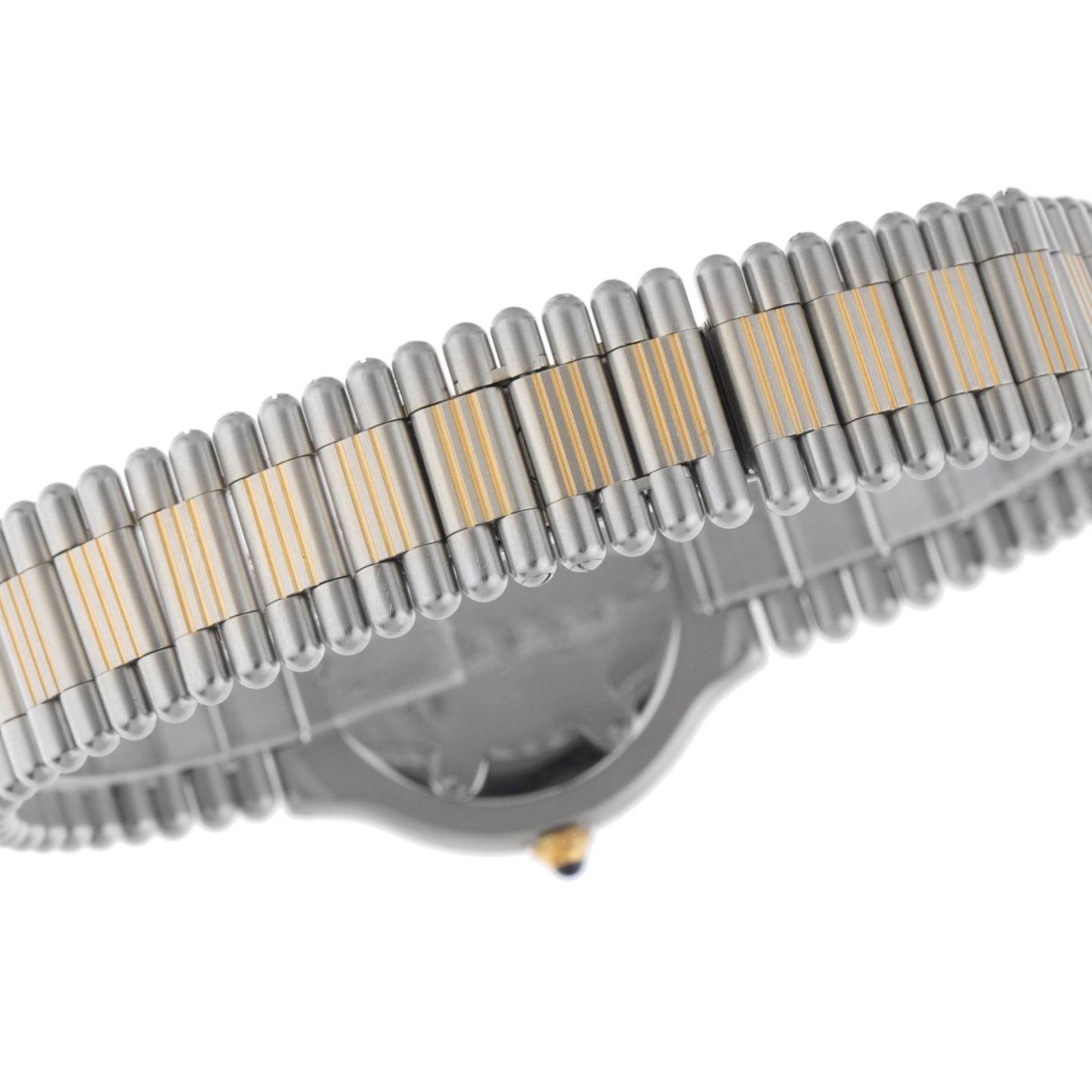 Cartier 21 Must de Cartier 9010 (1992) - Wit wijzerplaat 30mm Goud/Staal (7/8)