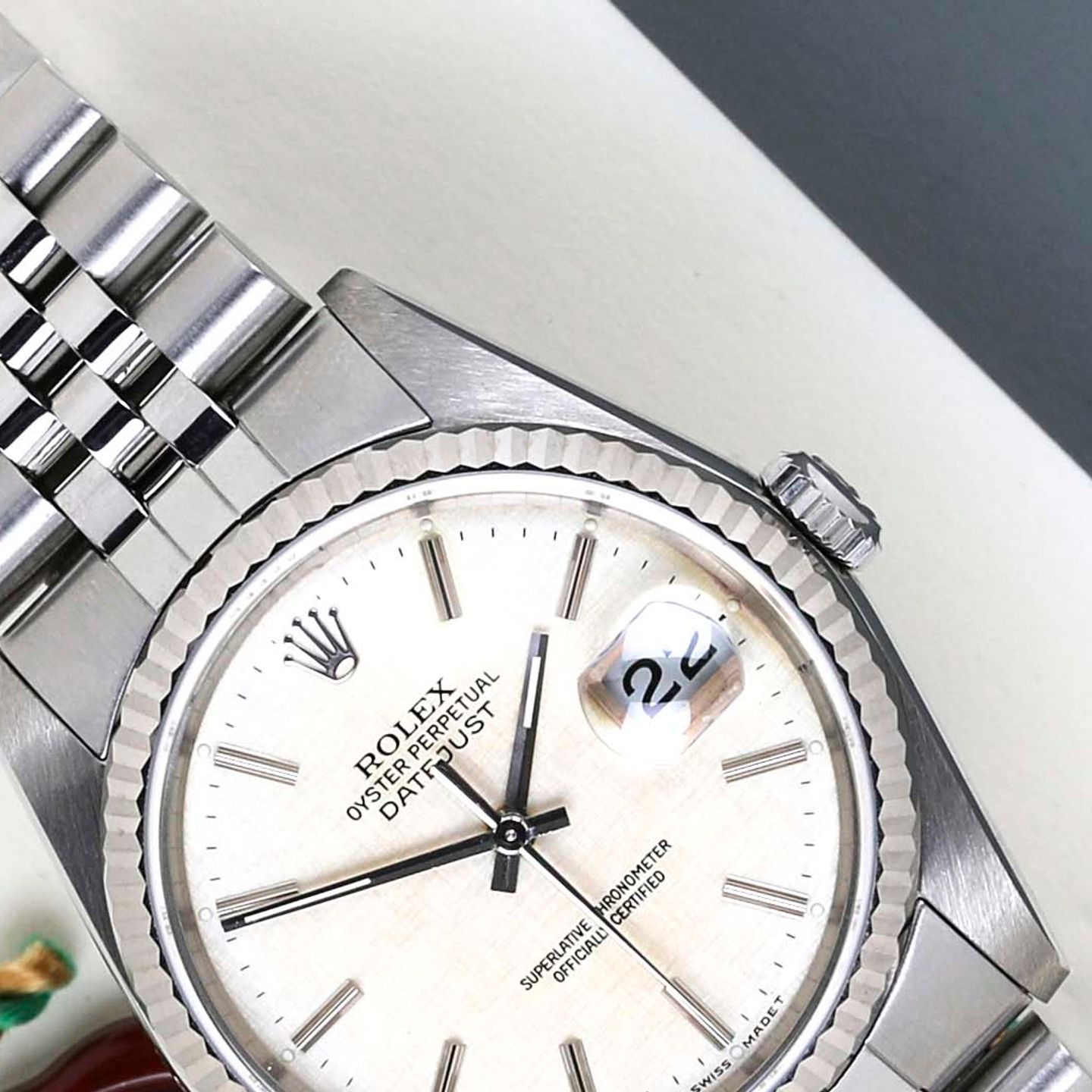 Rolex Datejust 36 16234 (1990) - 36mm Staal (3/8)