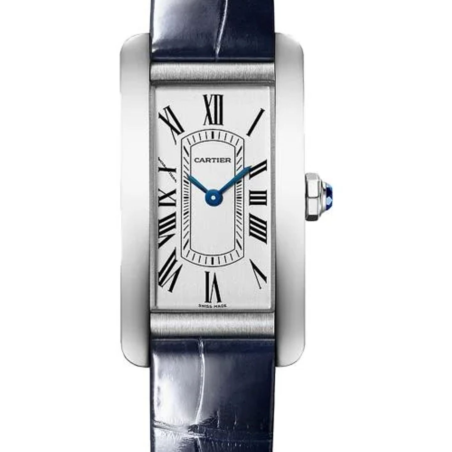 Cartier Tank Américaine WSTA0082 (2026) - Silver dial 35 mm Steel case (1/1)