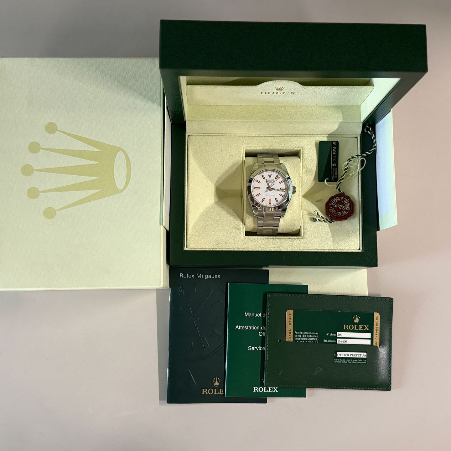 Rolex Milgauss 116400 - (3/7)