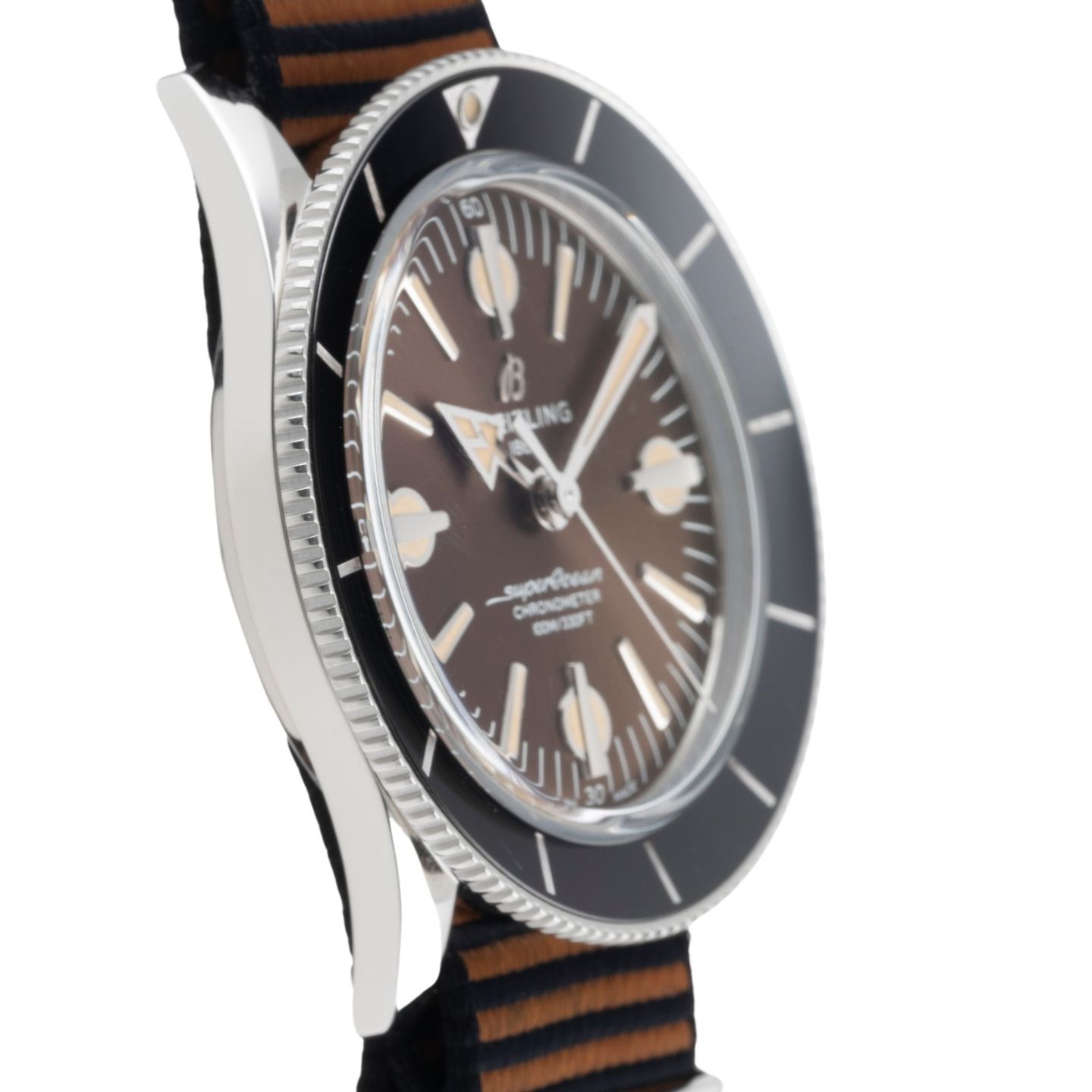 Breitling Superocean Heritage A103703A1Q1W1 (Unknown (random serial)) - Bronze dial 42 mm Steel case (7/8)