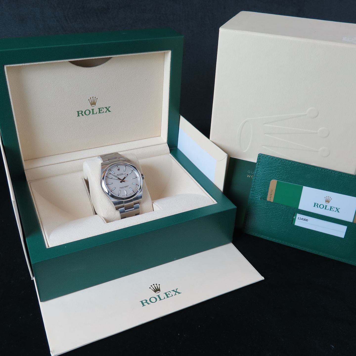 Rolex Oyster Perpetual 39 114300 (2019) - 39mm Staal (8/8)