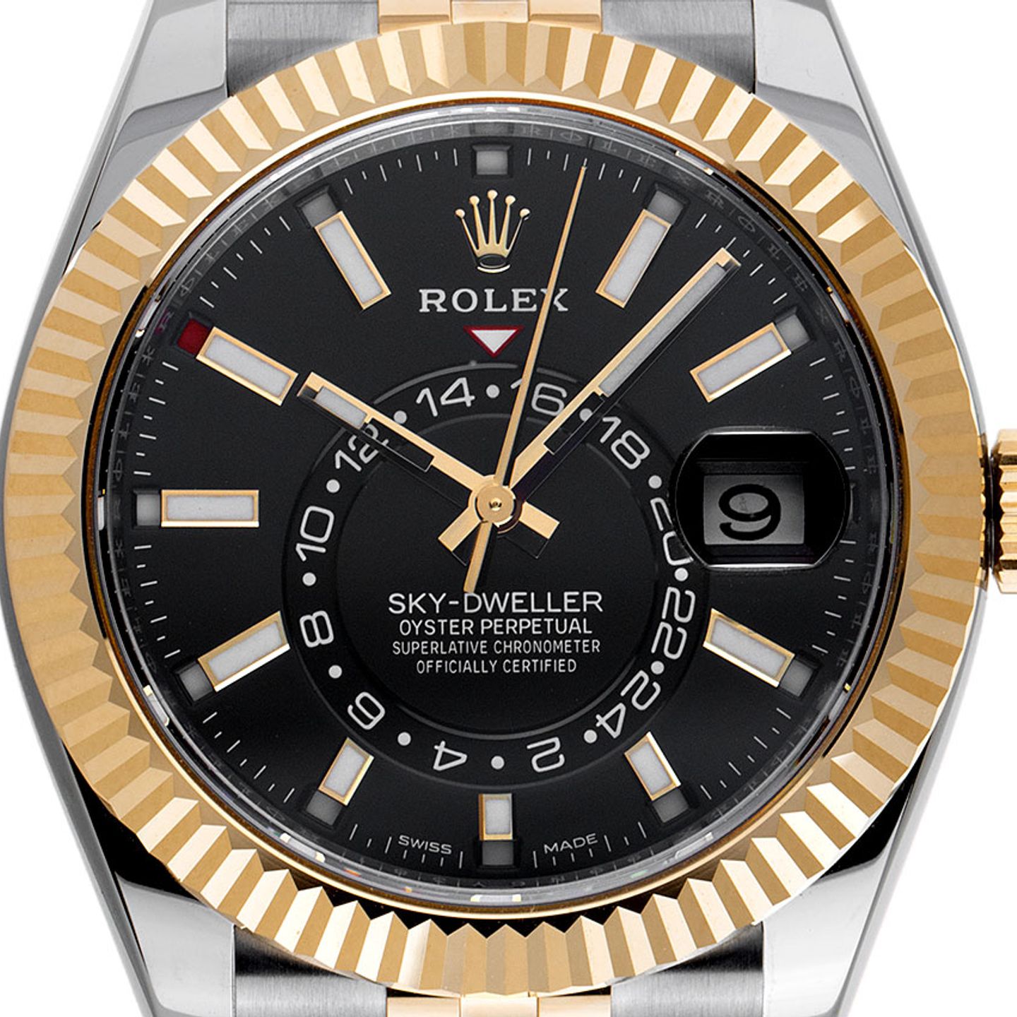 Rolex Sky-Dweller 326933 (2025) - 42 mm Gold/Steel case (1/7)