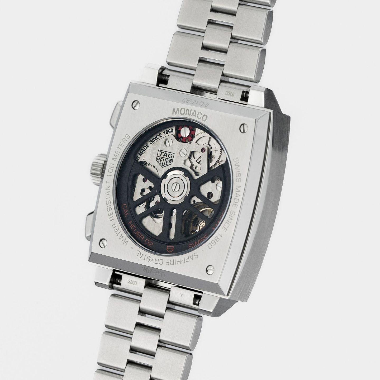 TAG Heuer Monaco CBL2111.BA0644 (Unknown (random serial)) - Blue dial 39 mm Steel case (4/5)