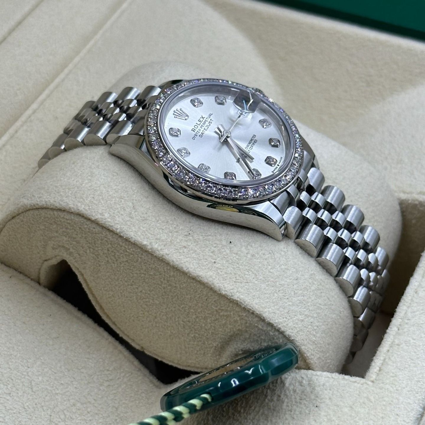 Rolex Datejust 31 278384RBR (2024) - Zilver wijzerplaat 31mm Staal (7/8)