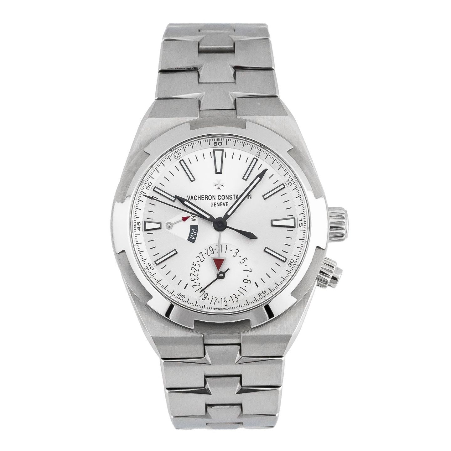 Vacheron Constantin Overseas Dual Time 7900V/110A-B333 (2023) - Silver dial 42 mm Steel case (1/6)