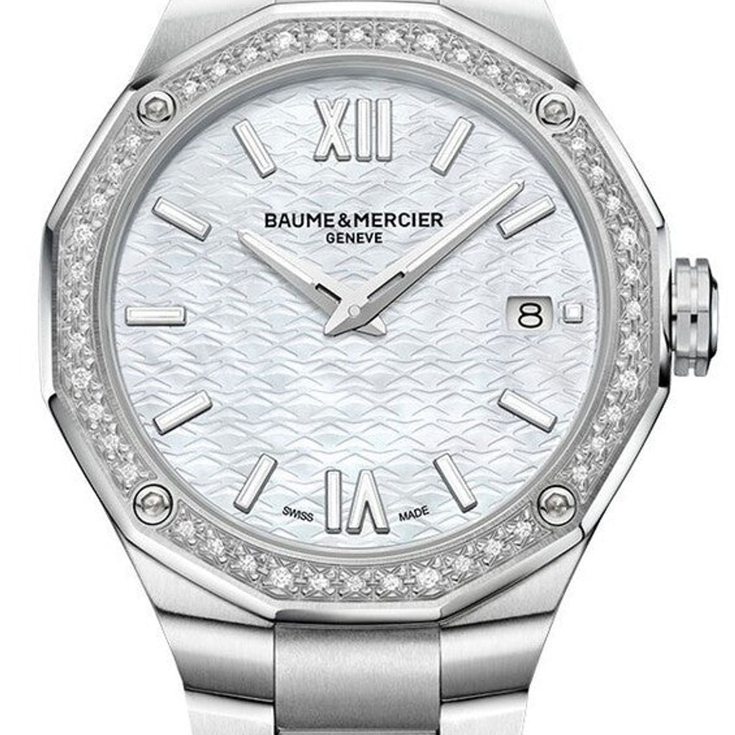 Baume & Mercier Riviera M0A10662 (2026) - Parelmoer wijzerplaat 36mm Staal (1/1)