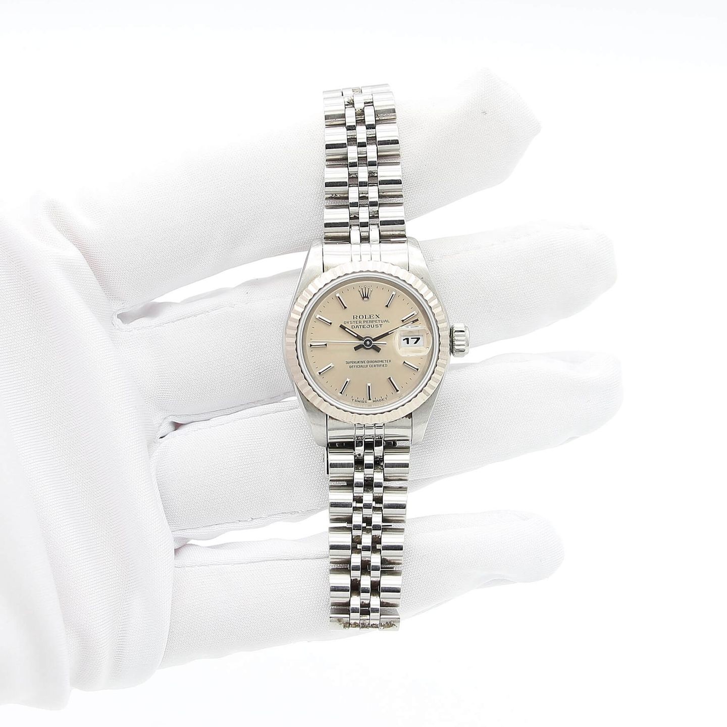 Rolex Lady-Datejust 69174 (Unknown (random serial)) - 26 mm Steel case (2/8)