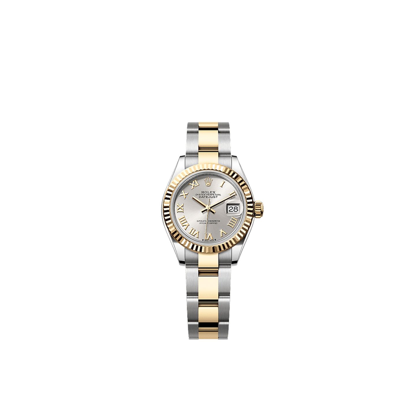Rolex Lady-Datejust 279173 (2025) - Silver dial 28 mm Gold/Steel case (1/1)