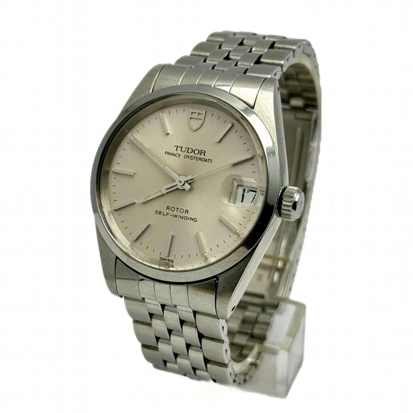 Tudor Prince Date 72000 (2009) - Wit wijzerplaat 32mm Staal (1/9)