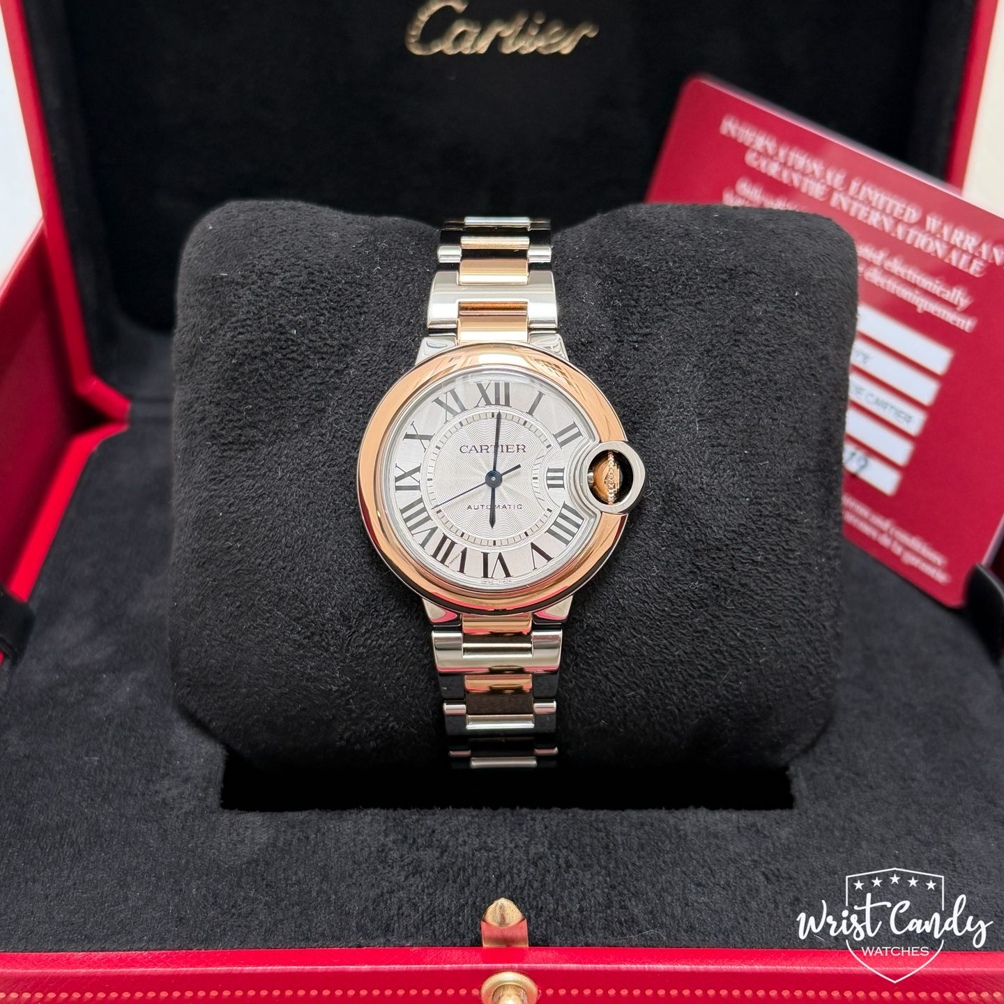 Cartier Ballon Bleu 33mm W2BB0023 - (8/8)