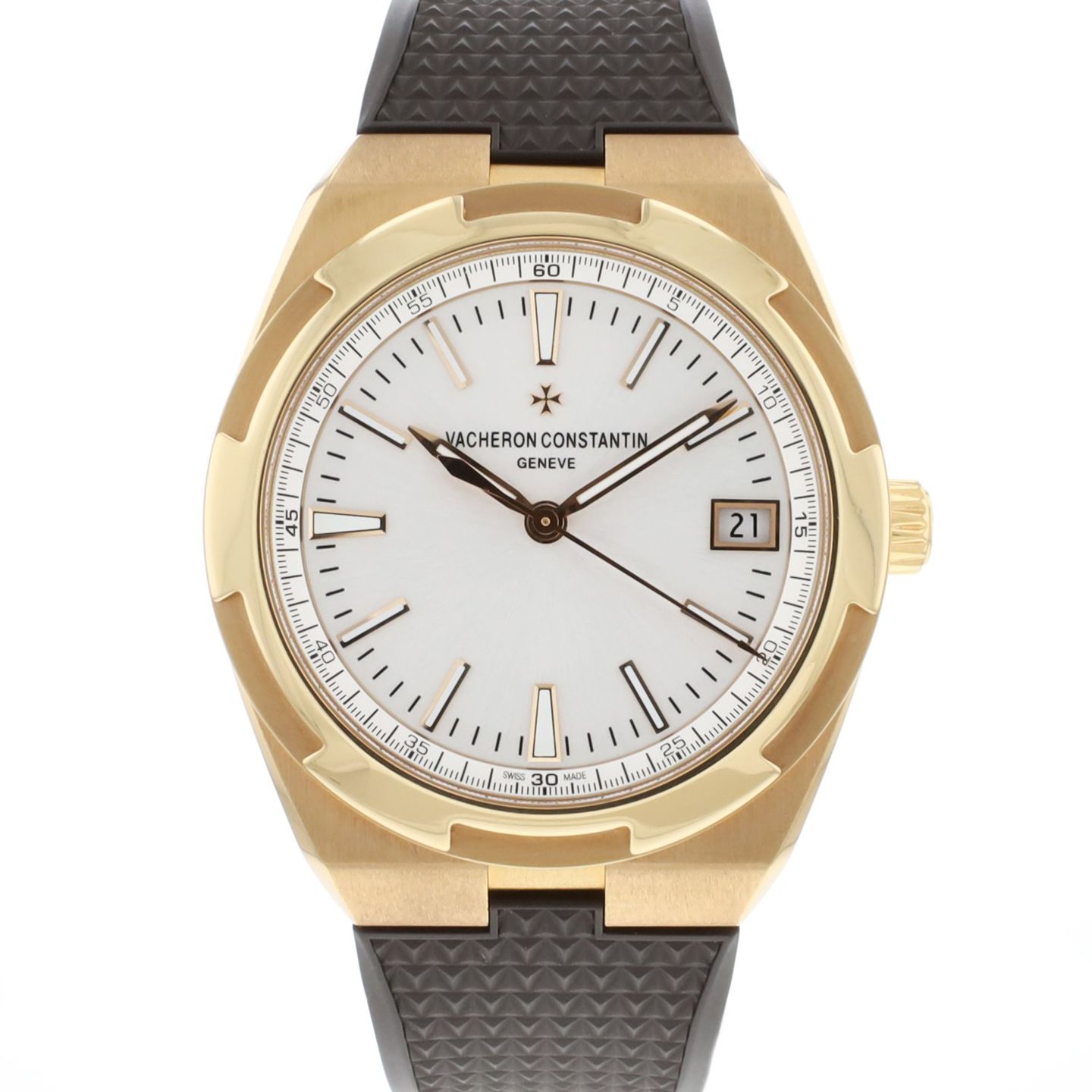 Vacheron Constantin Overseas 4500V (2016) - Blauw wijzerplaat 42mm Staal (1/3)