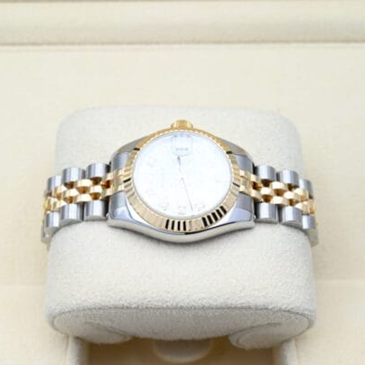Rolex Lady-Datejust 179173 (2006) - White dial 26 mm Gold/Steel case (3/7)
