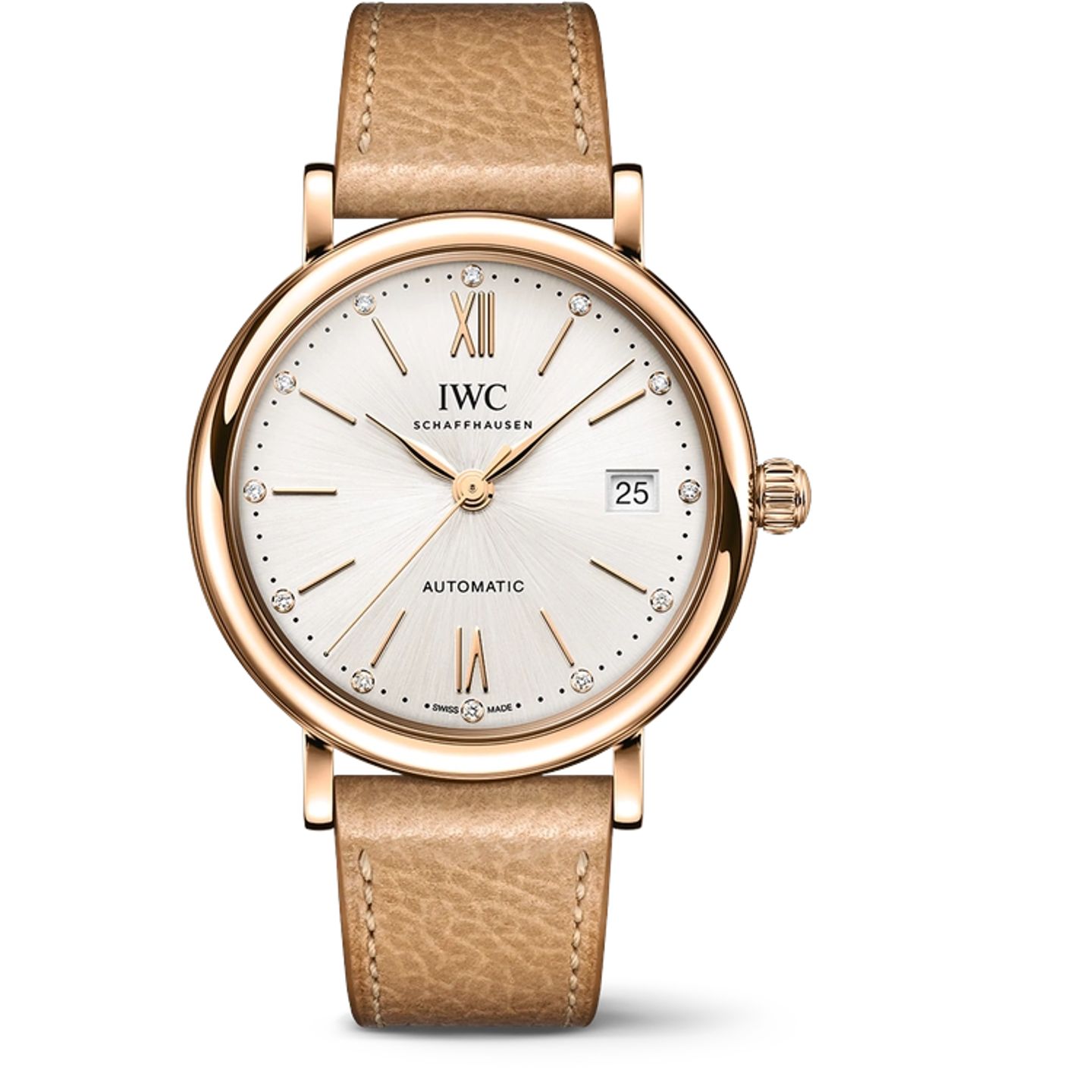 IWC Portofino Automatic IW458606 (2025) - Zilver wijzerplaat 37mm Roodgoud (1/1)