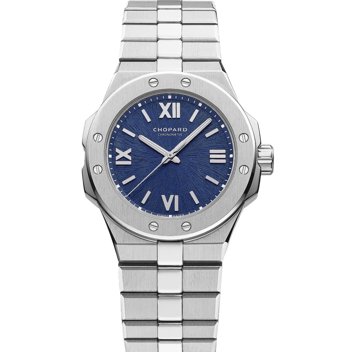 Chopard Alpine Eagle 298617-3001 (2024) - Blue dial 33 mm Steel case (1/1)