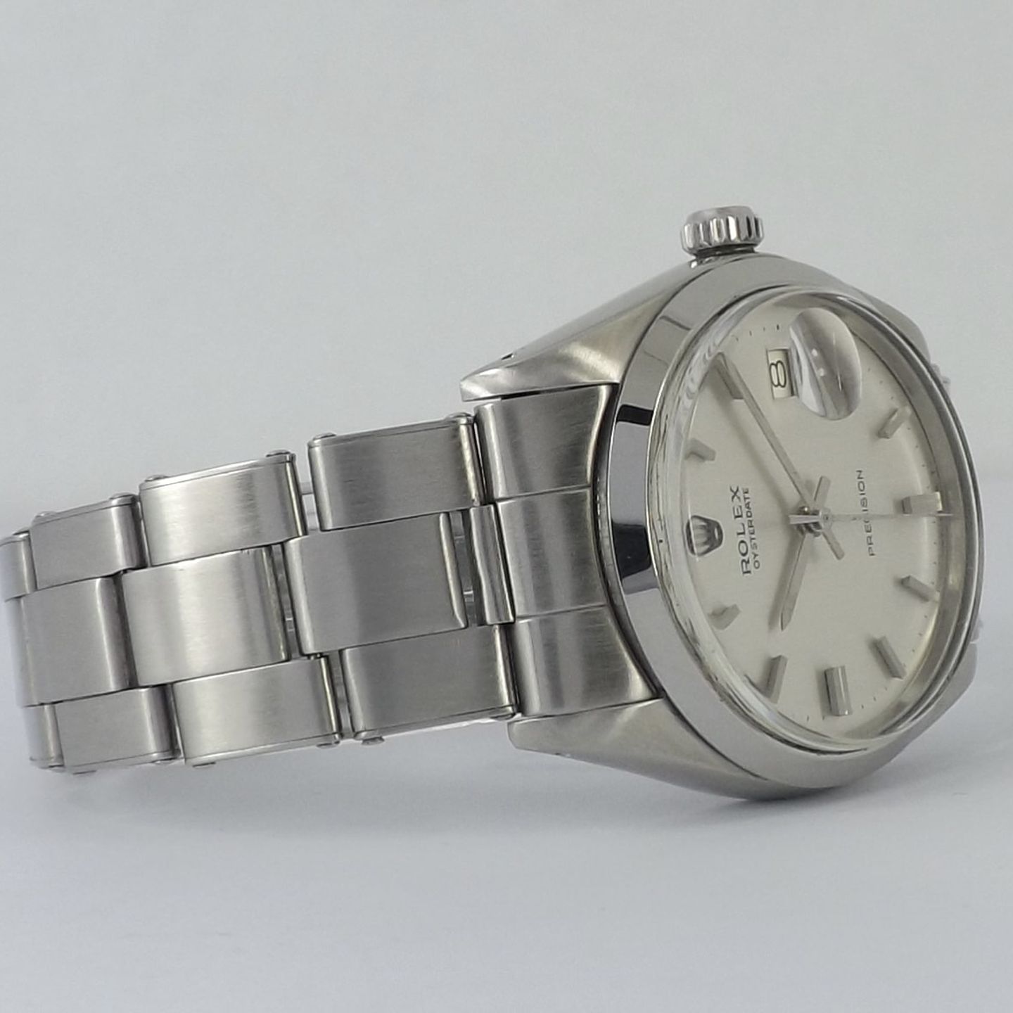 Rolex Oyster Precision 6694 (1972) - Silver dial 34 mm Steel case (6/8)