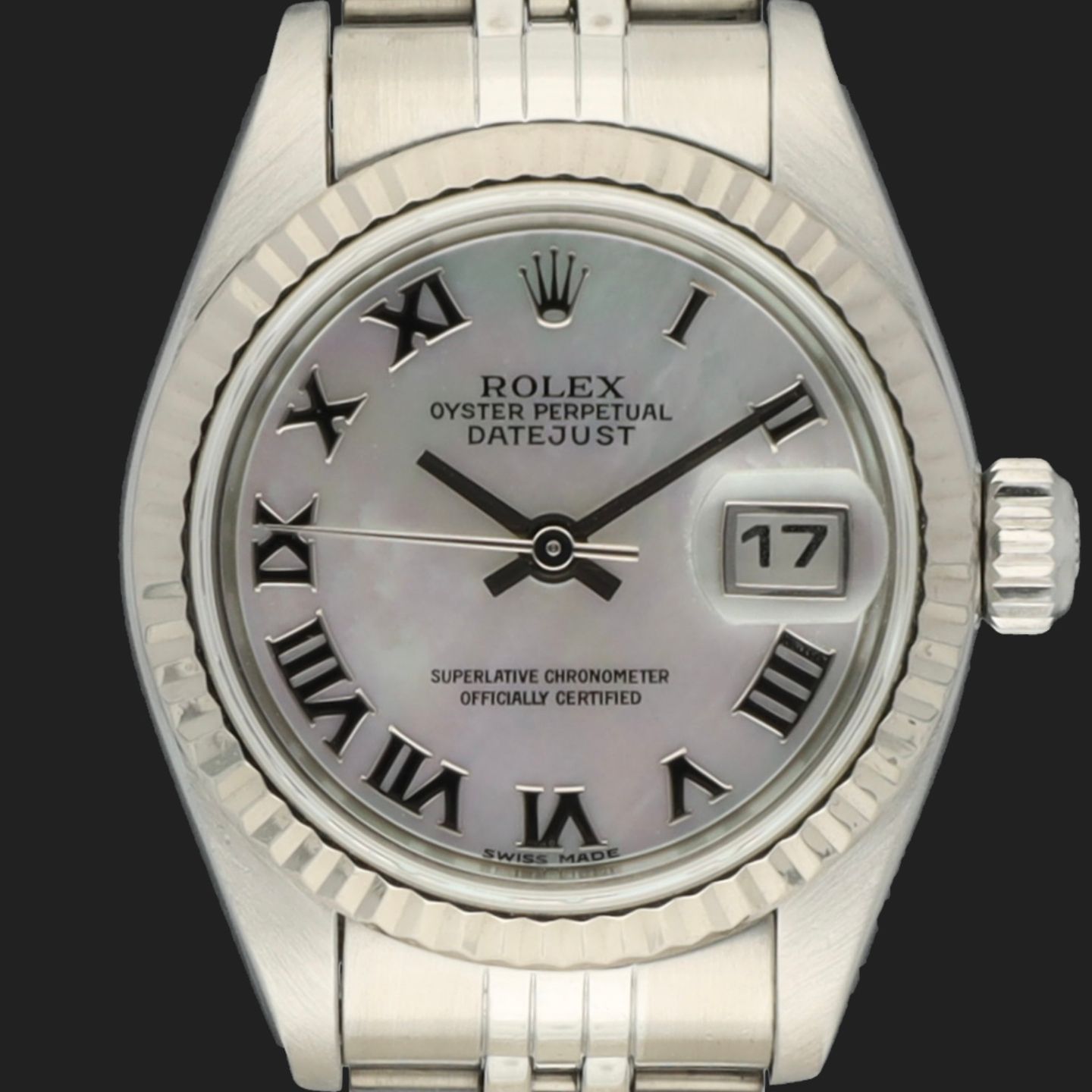 Rolex Lady-Datejust 79174 (2001) - 26mm Staal (2/8)