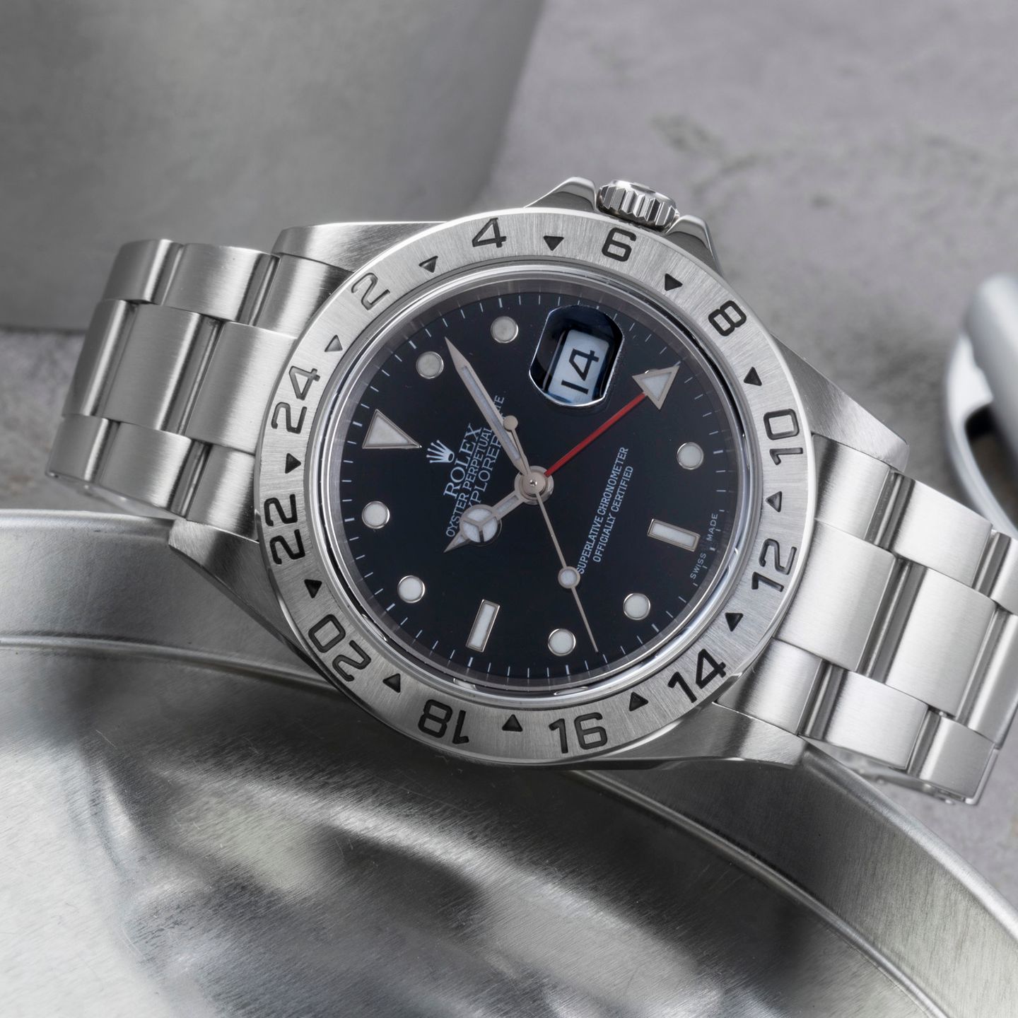 Rolex Explorer II 16570T (Unknown (random serial)) - 40 mm Steel case (2/8)