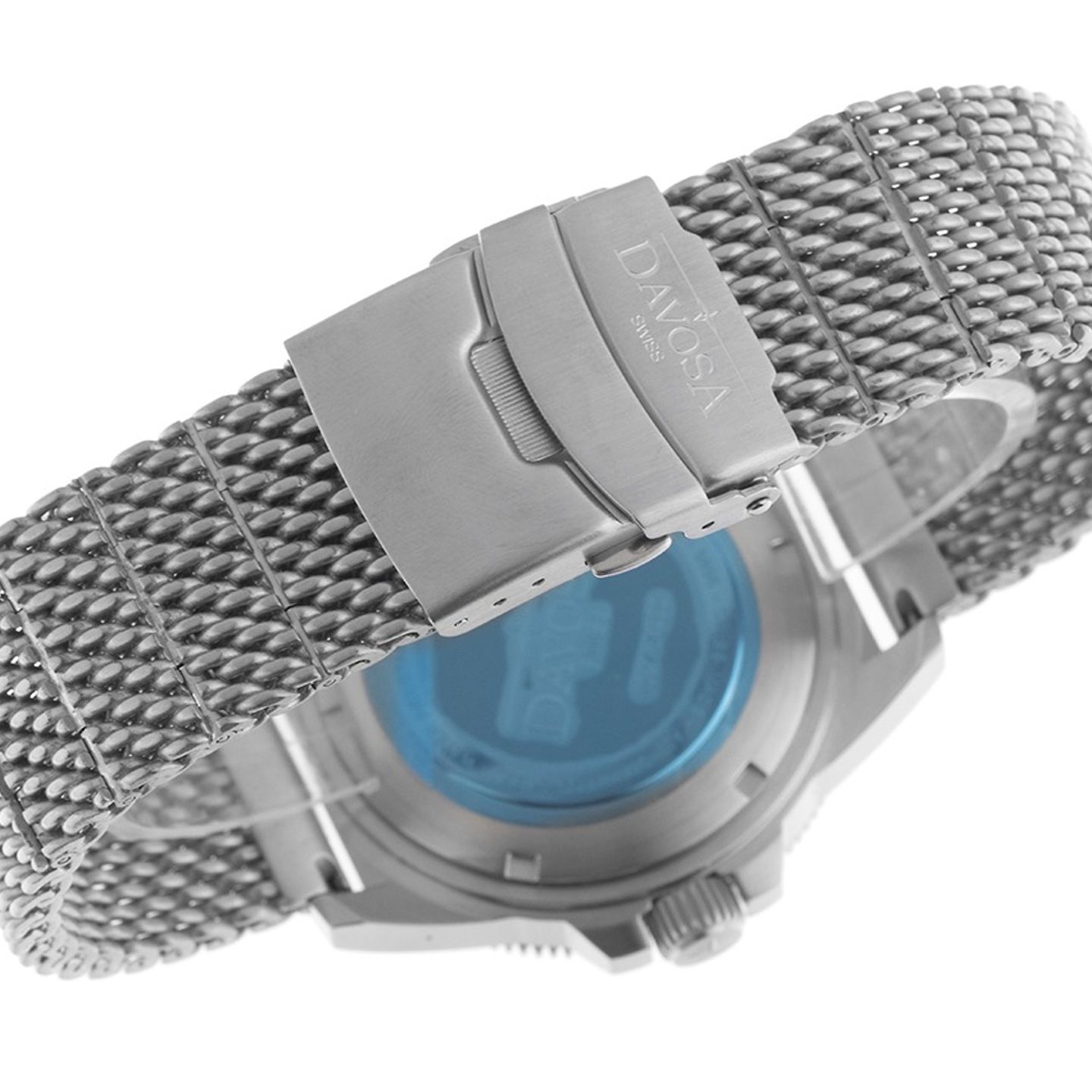 Davosa Unknown 161.528.44 (Unknown (random serial)) - Blue dial 43 mm Steel case (7/7)