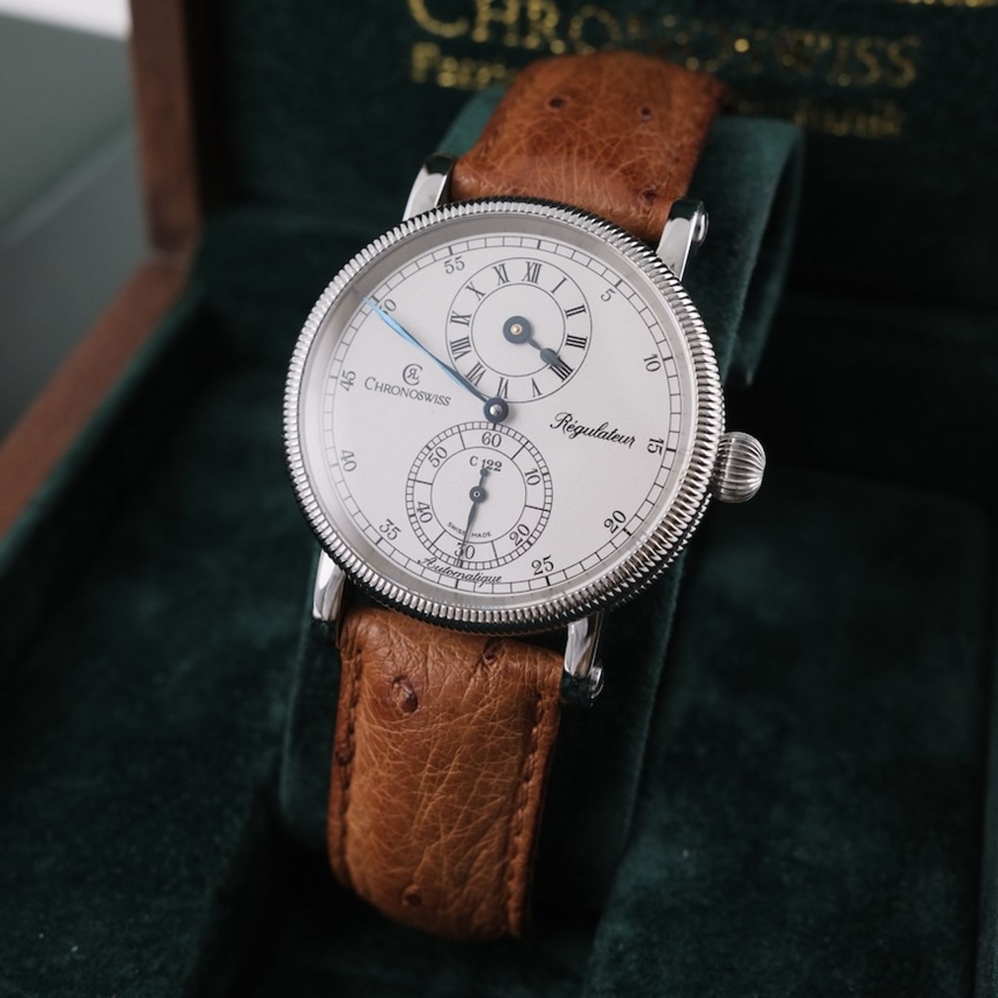 Chronoswiss Régulateur CH-1223-M (2000) - Staal (2/8)