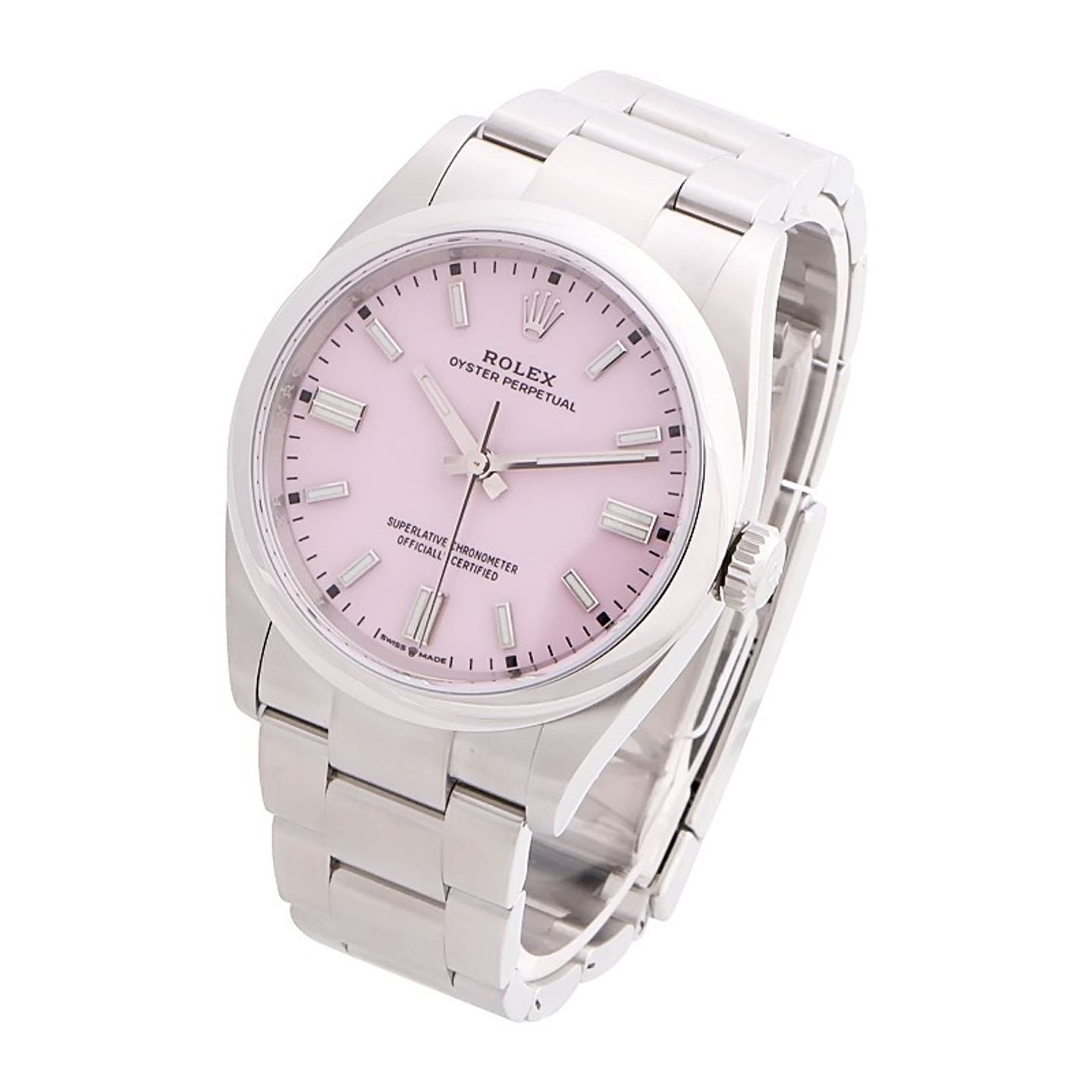 Rolex Oyster Perpetual 36 126000 (2024) - Pink dial 36 mm Steel case (2/4)
