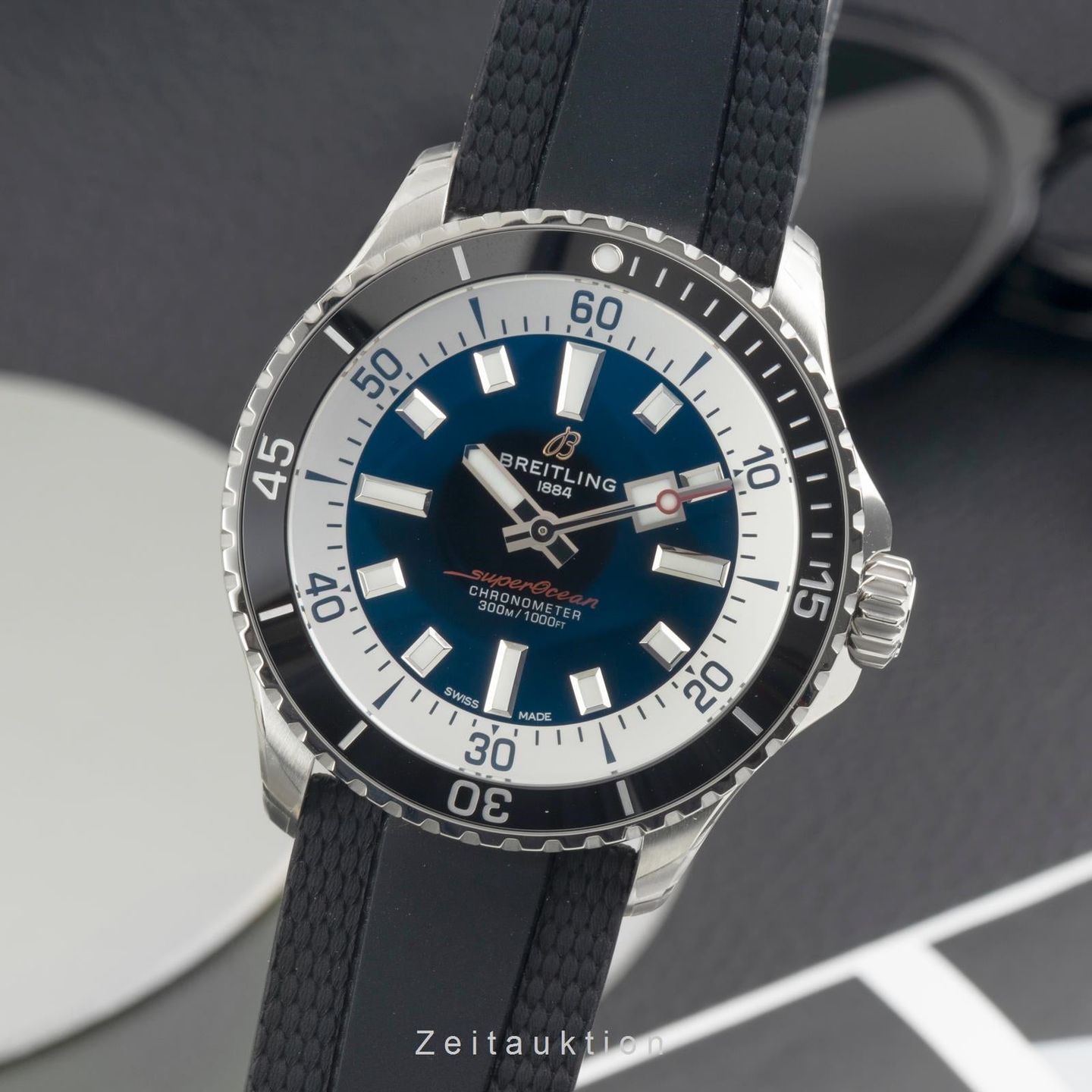 Breitling Superocean 42 A17375211B1S1 (Onbekend (willekeurig serienummer)) - 42mm Staal (1/8)