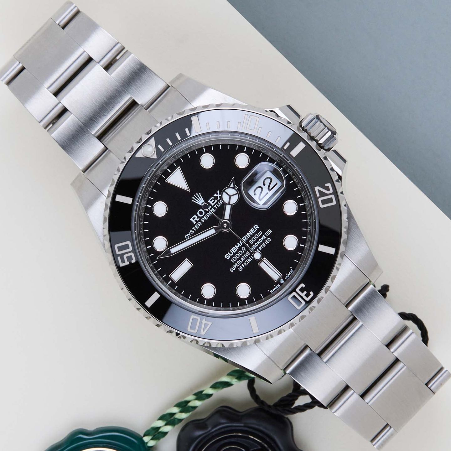 Rolex Submariner Date 126610LN (2025) - Zwart wijzerplaat 41mm Staal (1/8)