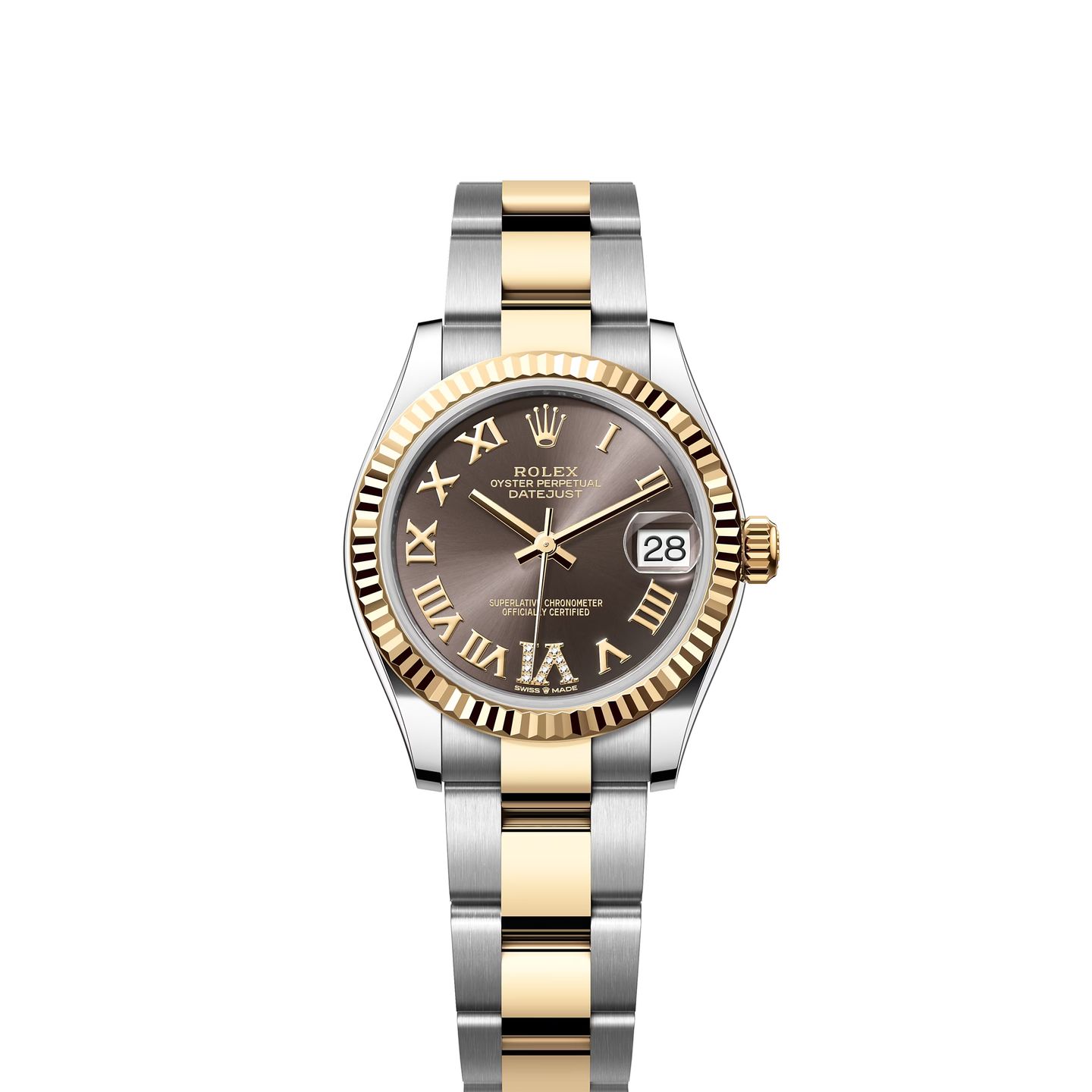 Rolex Datejust 31 278273 (2024) - Grijs wijzerplaat 31mm Staal (1/1)