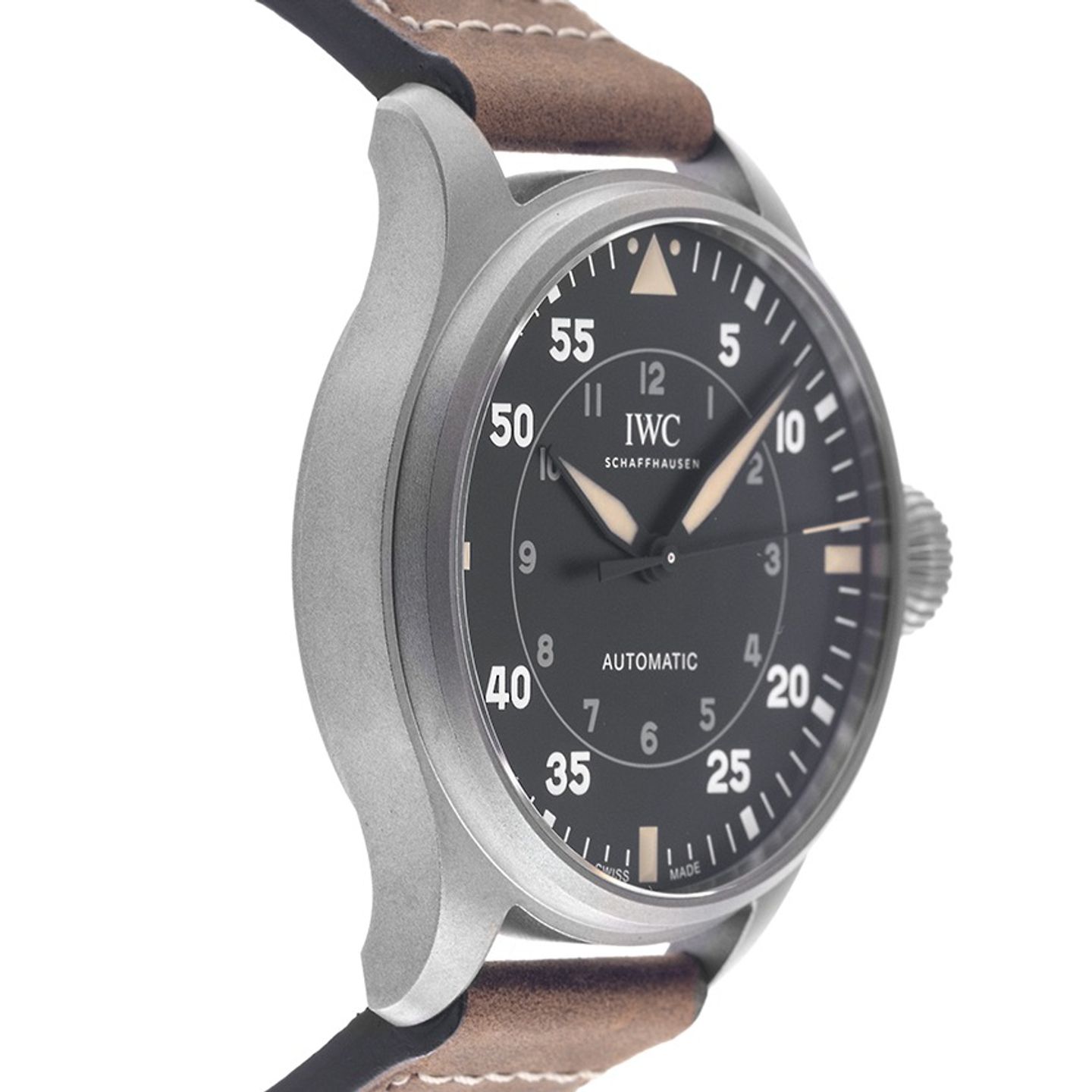 IWC Big Pilot IW329701 (2024) - Black dial 43 mm Titanium case (5/7)