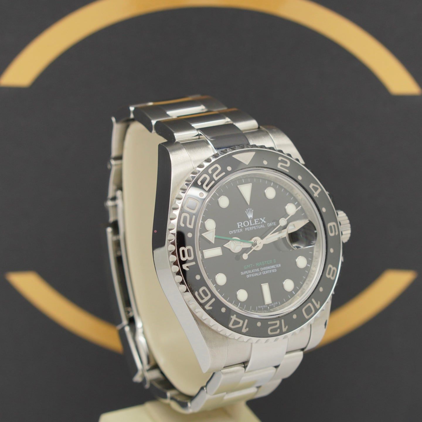 Rolex GMT-Master II 116710LN (2009) - Black dial 40 mm Steel case (3/7)