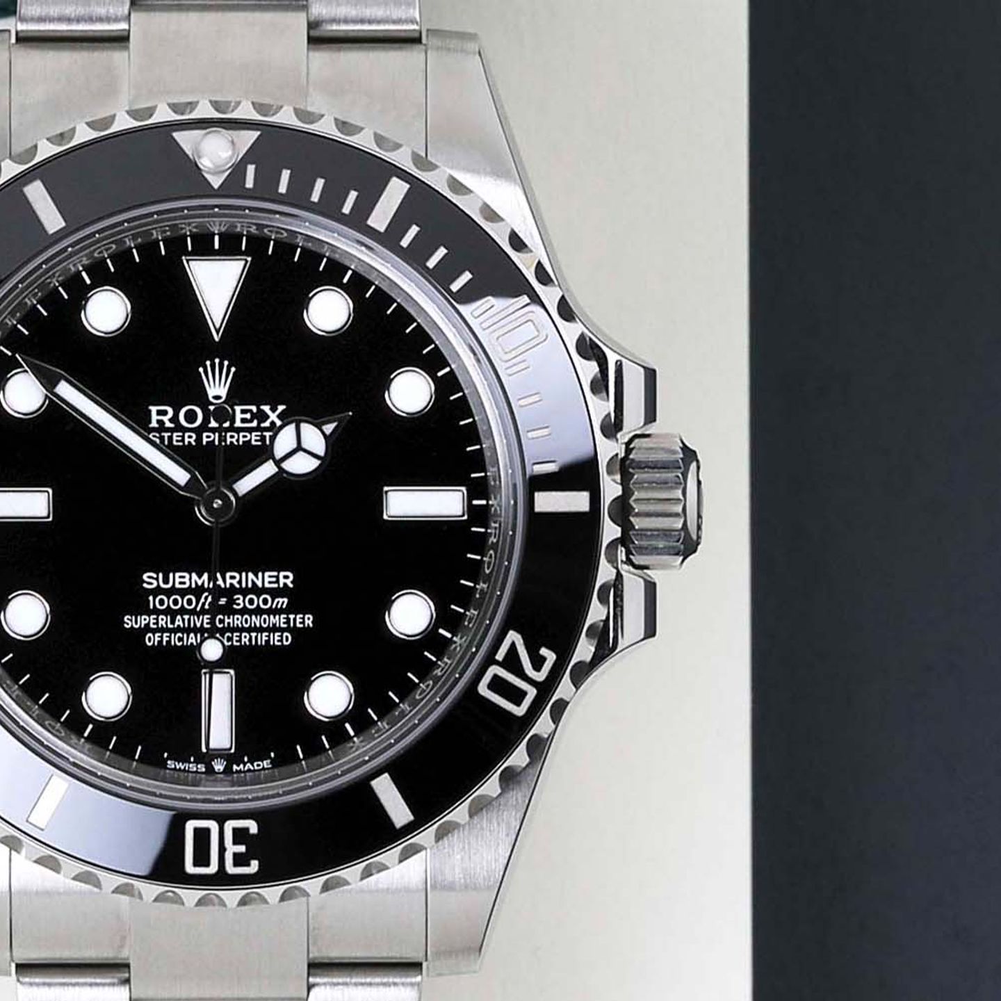 Rolex Submariner No Date 124060 (2024) - Zwart wijzerplaat 41mm Staal (5/8)