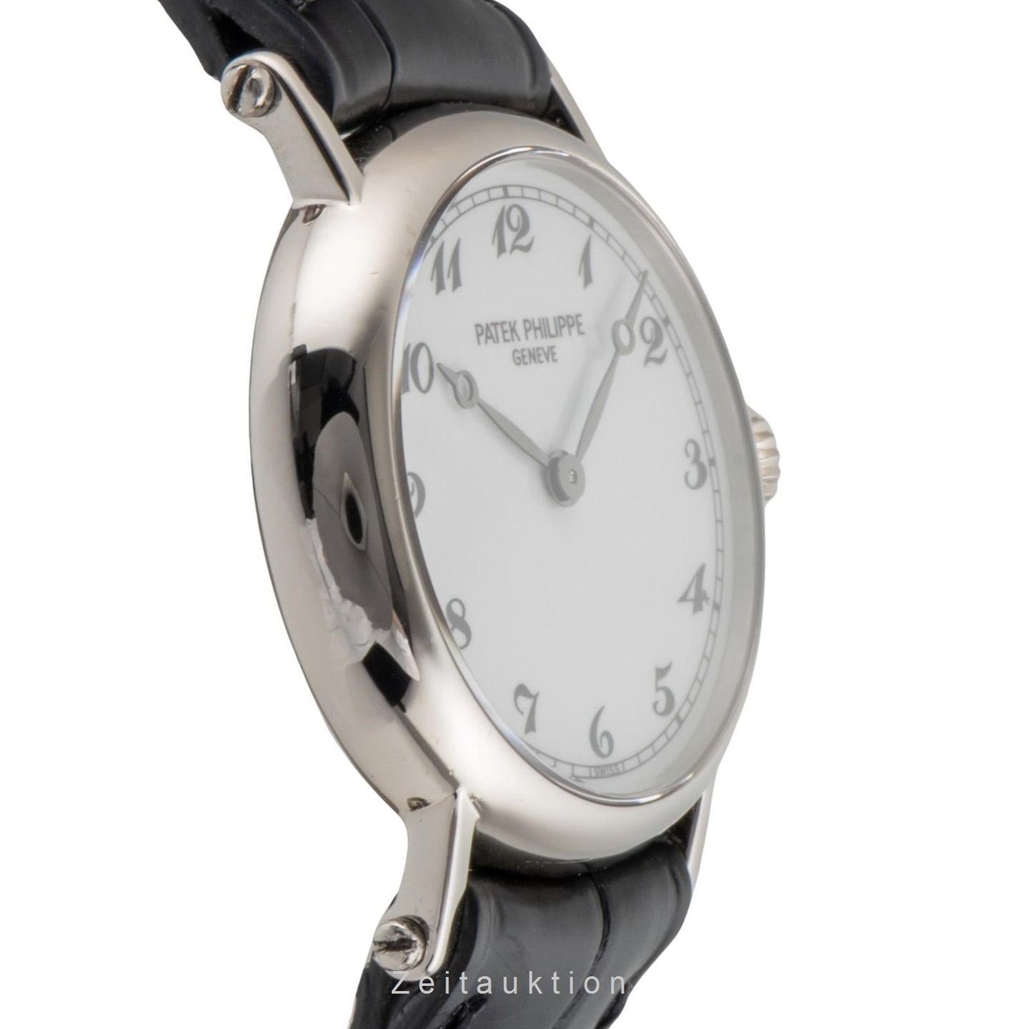 Patek Philippe Calatrava 4860 (2000) - White dial 27 mm White Gold case (6/8)