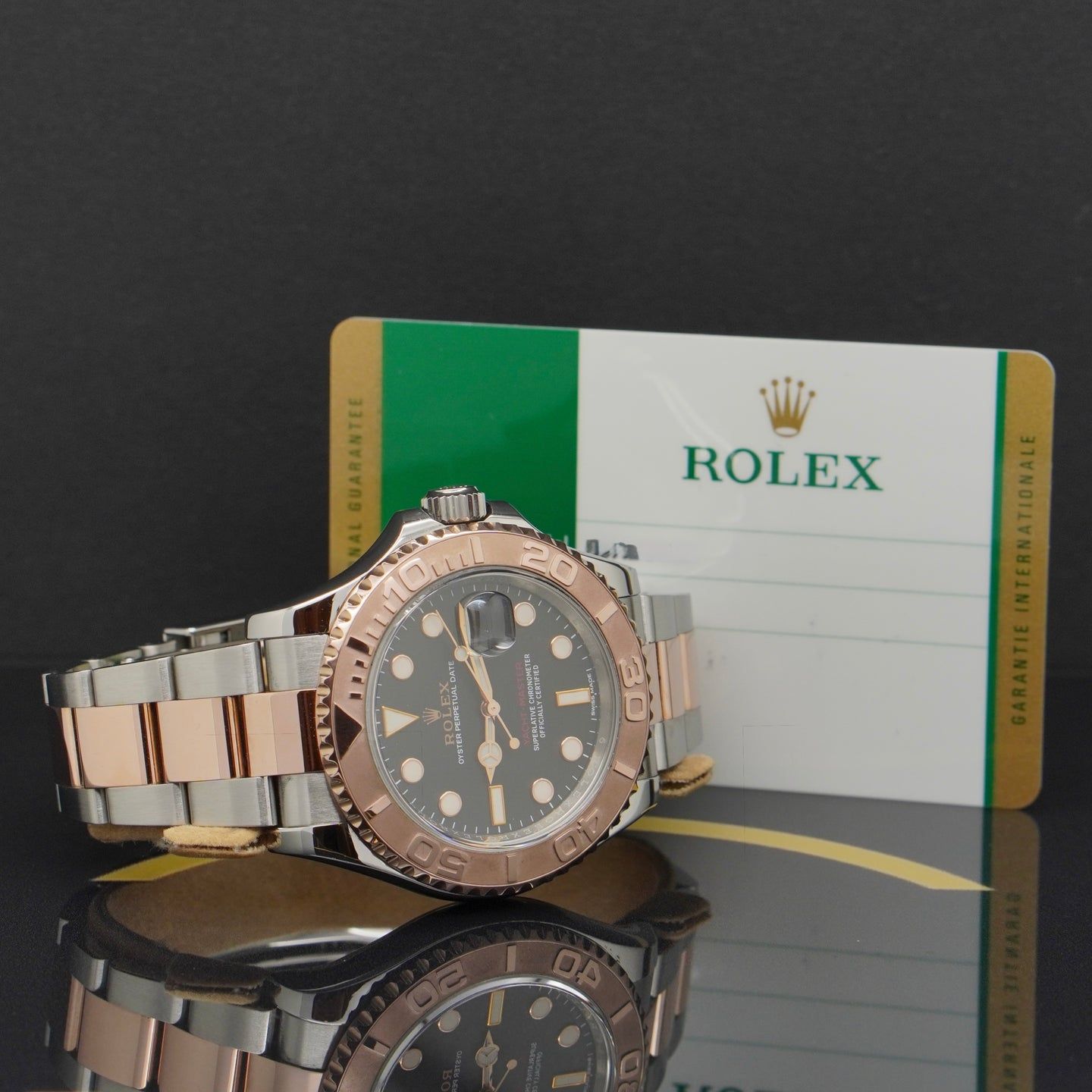 Rolex Yacht-Master 40 116621 (2019) - Black dial 40 mm Gold/Steel case (5/7)