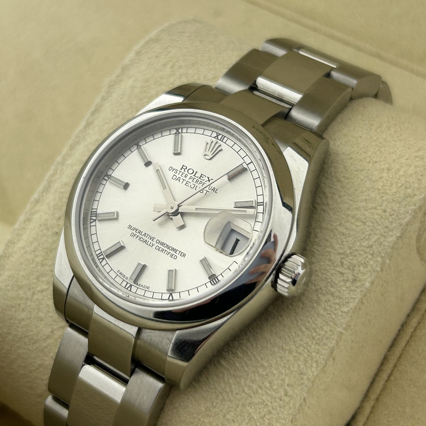 Rolex Datejust 31 178240 (2020) - 31 mm Steel case (7/8)